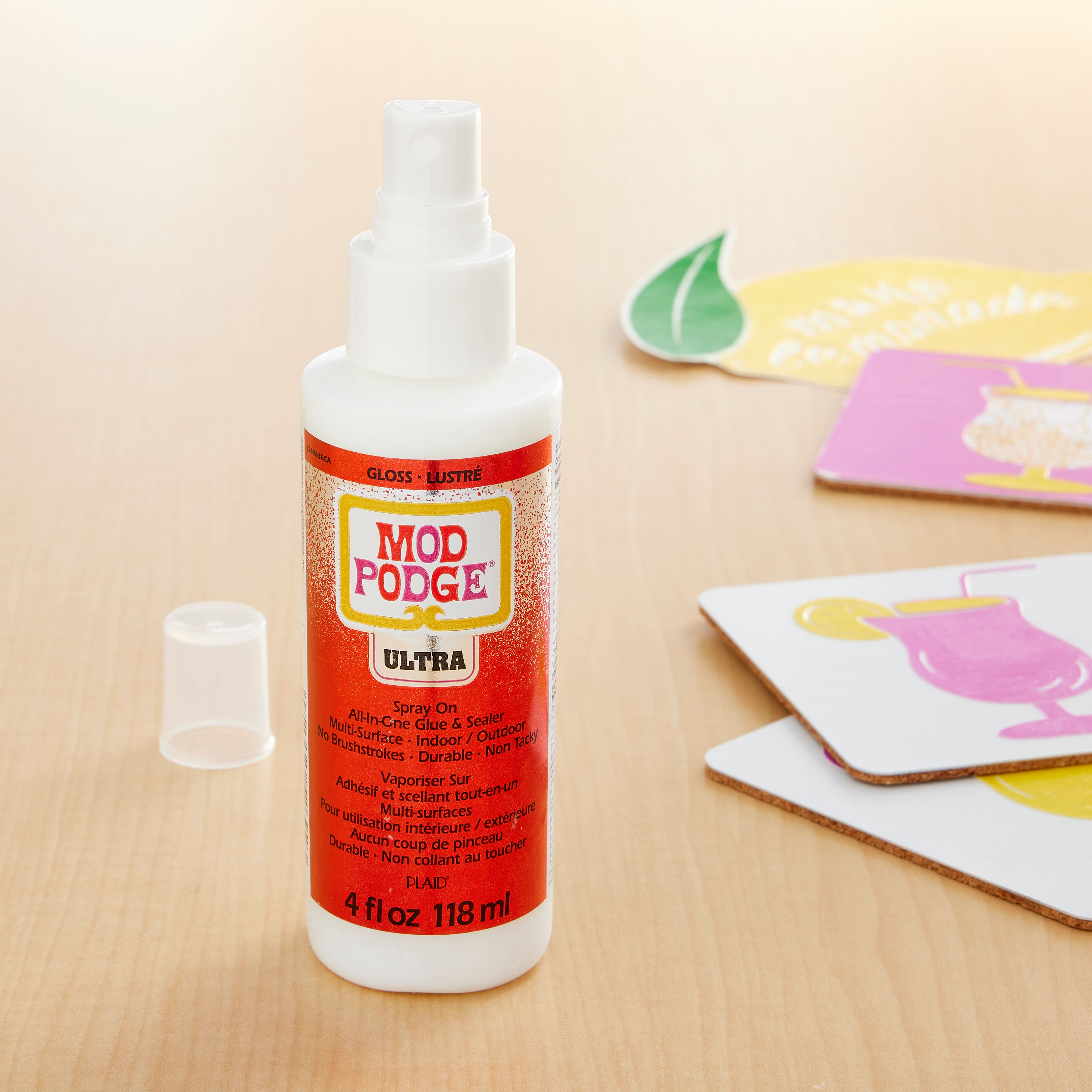 Plaid Mod Podge Ultra Spray Adhesive 8-oz Gloss - Quick Dry, Non-Toxic,  Multi-Surface, Arts & Crafts in the Spray Adhesive department at