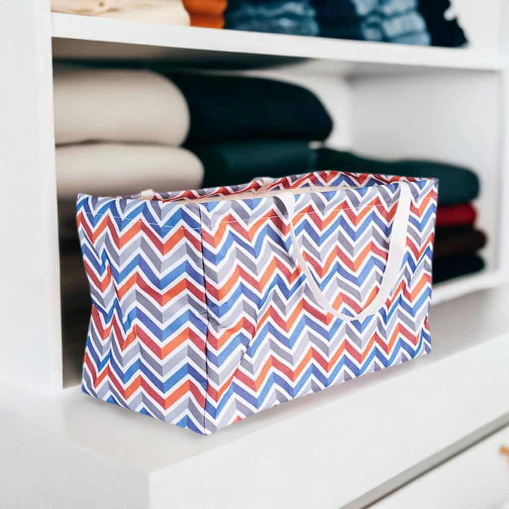 Household Essentials Krush® Chevron Canvas Utility Tote