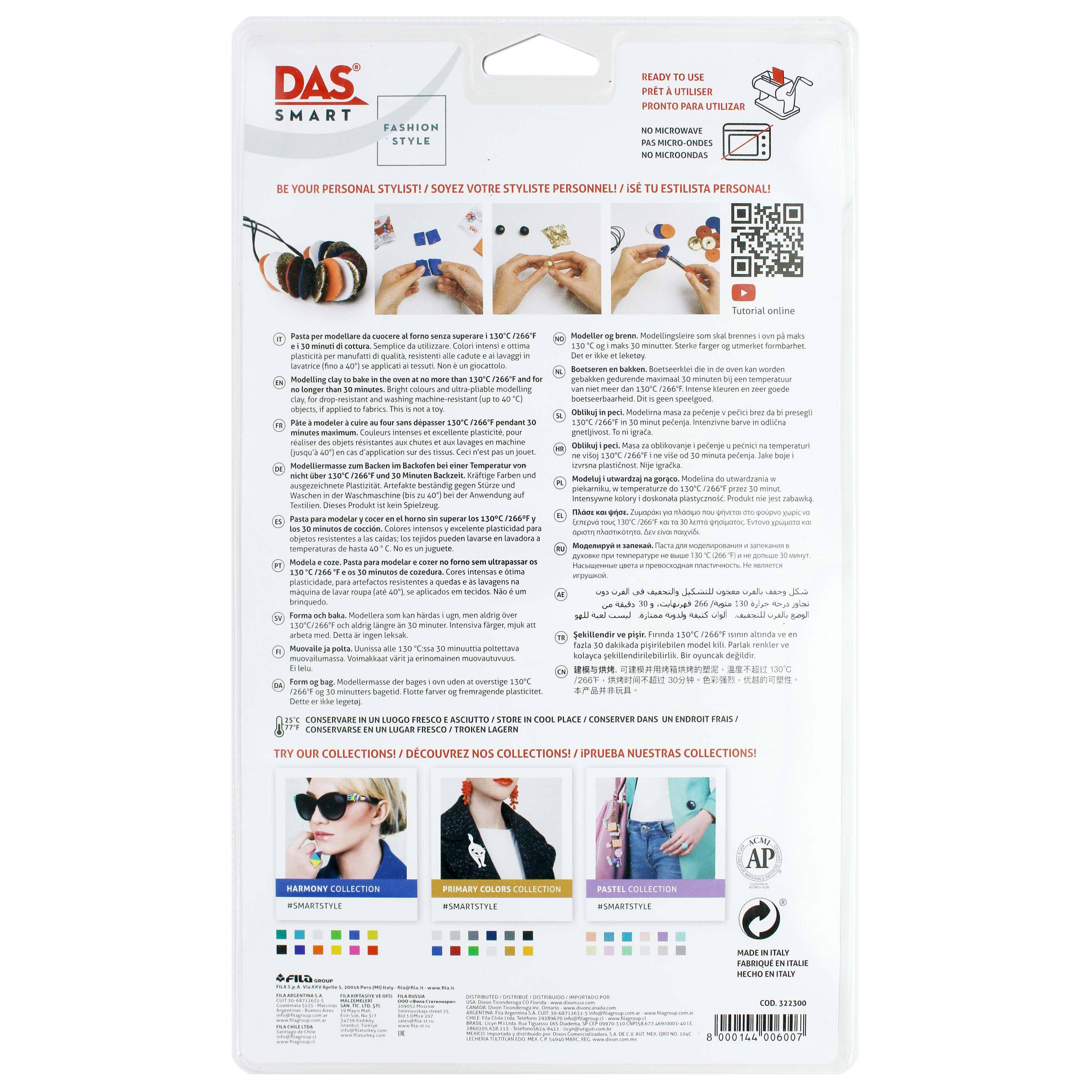 Das&#xAE; Warm &#x26; Cool Smart Polymer Clay Set