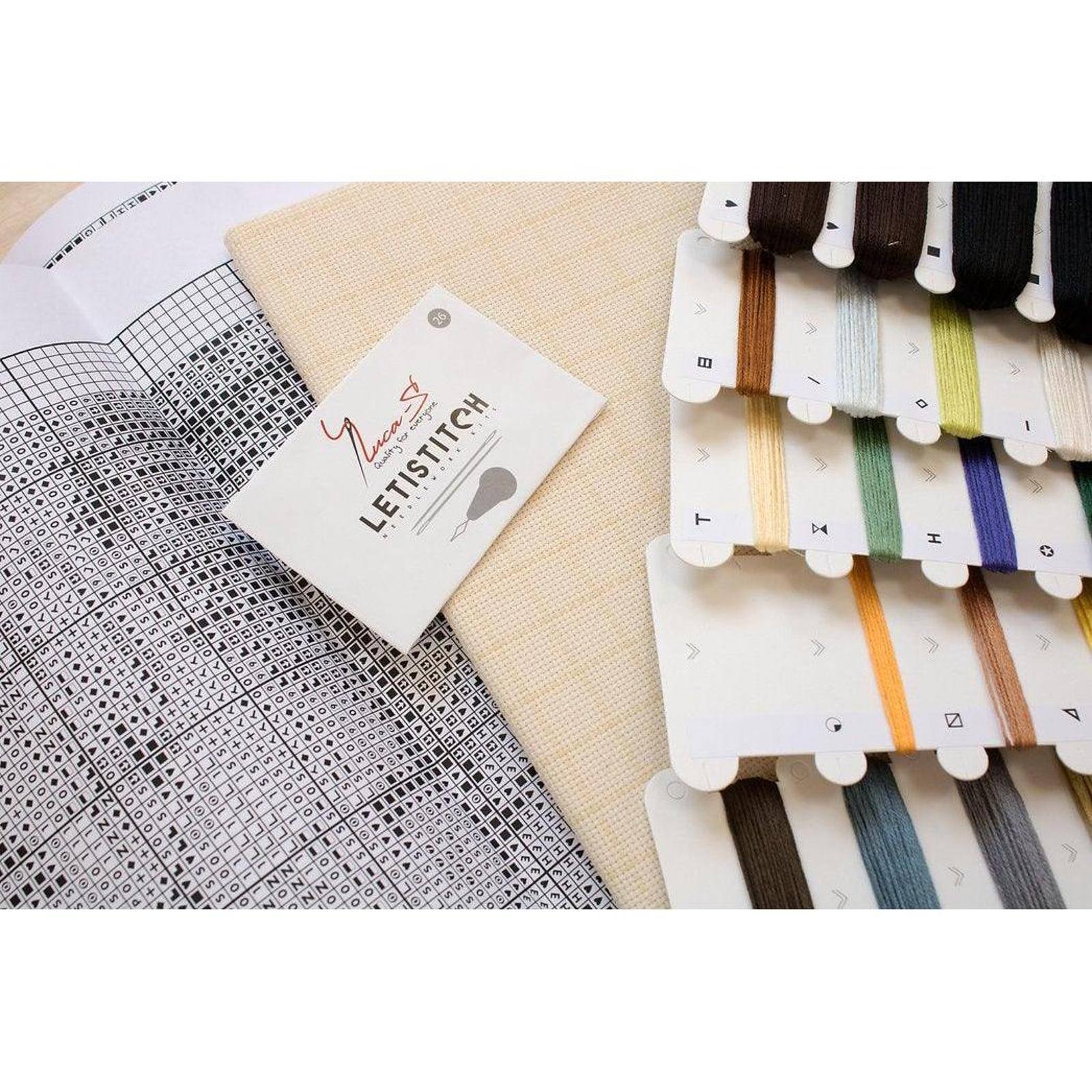 Luca-s Camper's Cabin Counted Cross Stitch Kit