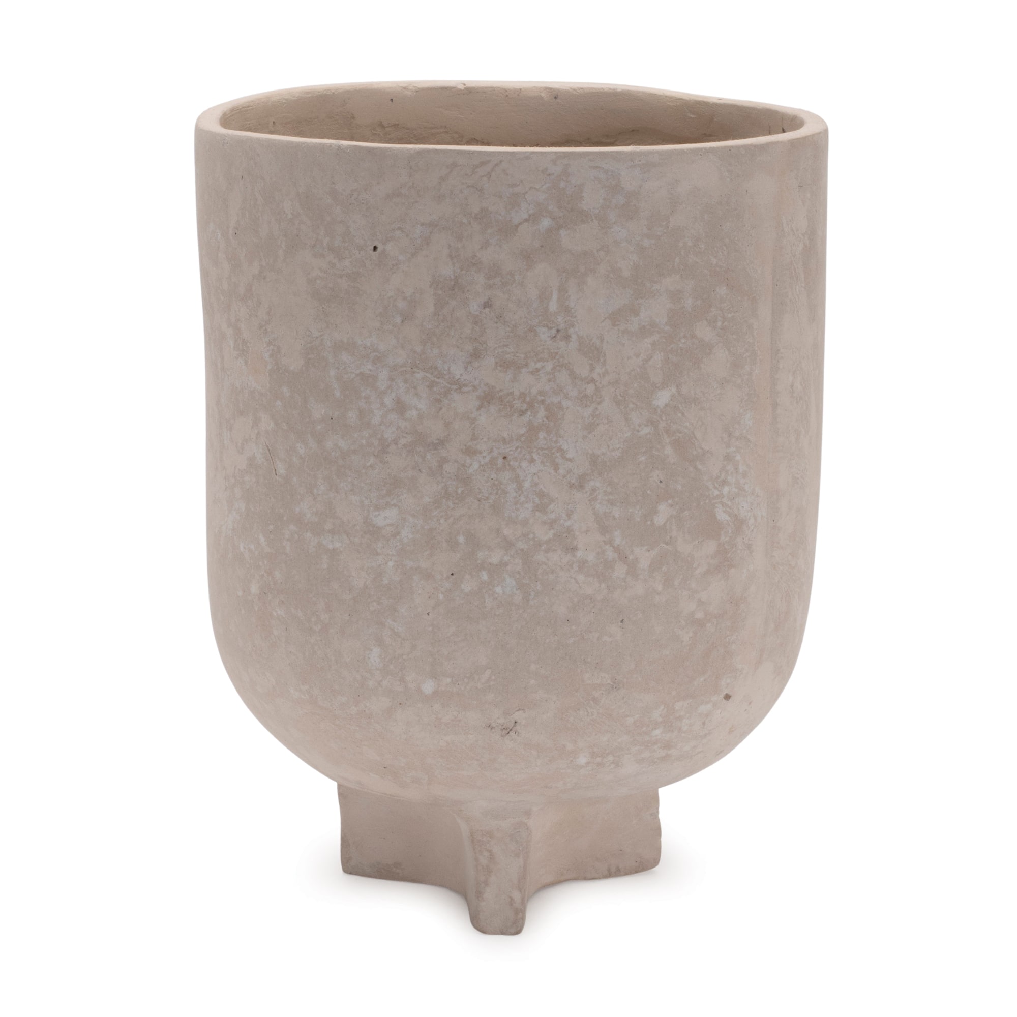 7&#x22; Recycled Paper Chalk Vase