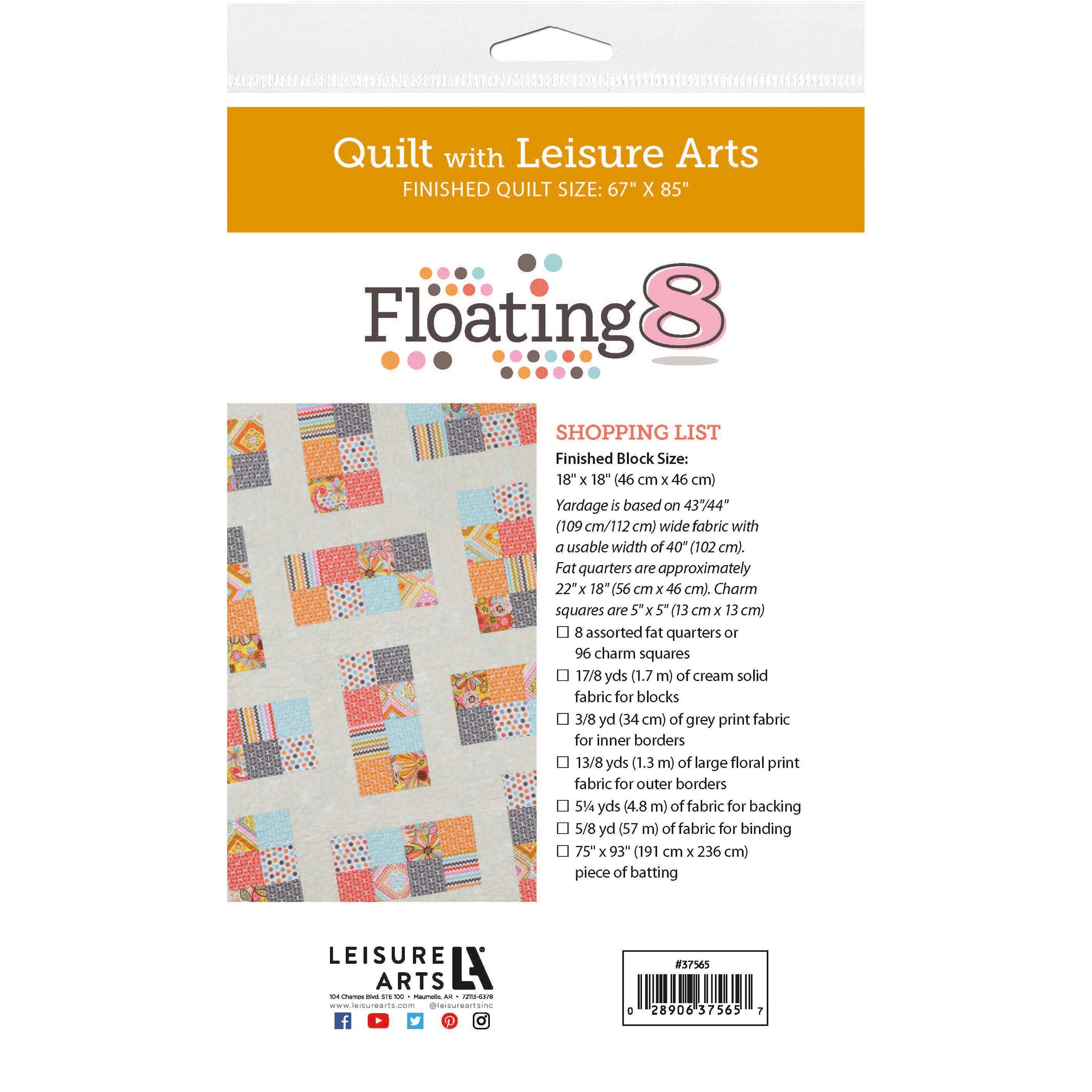 Leisure Arts® Floating 8 Quilt Pattern