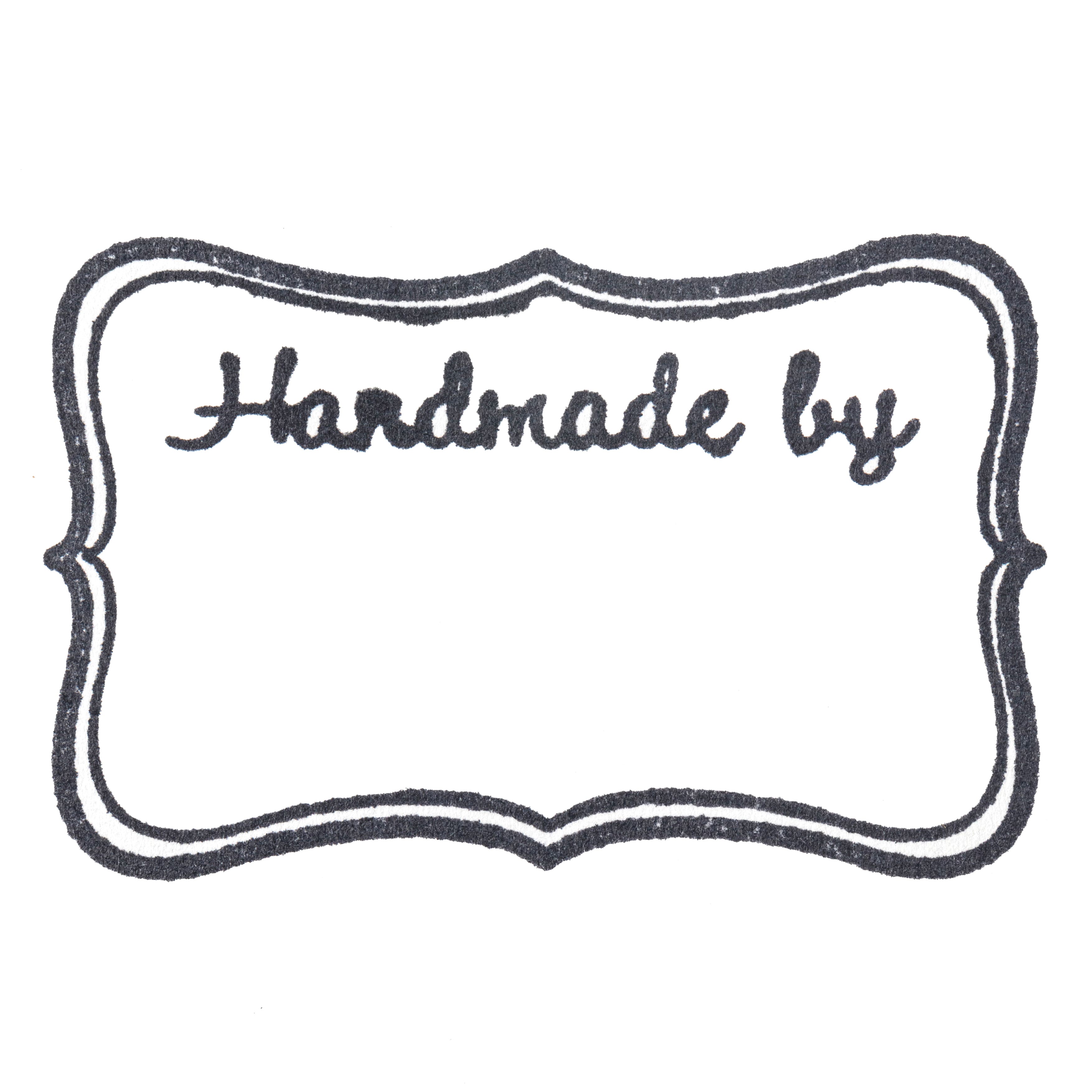 Étampe en bois « Handmade by » de Recollections