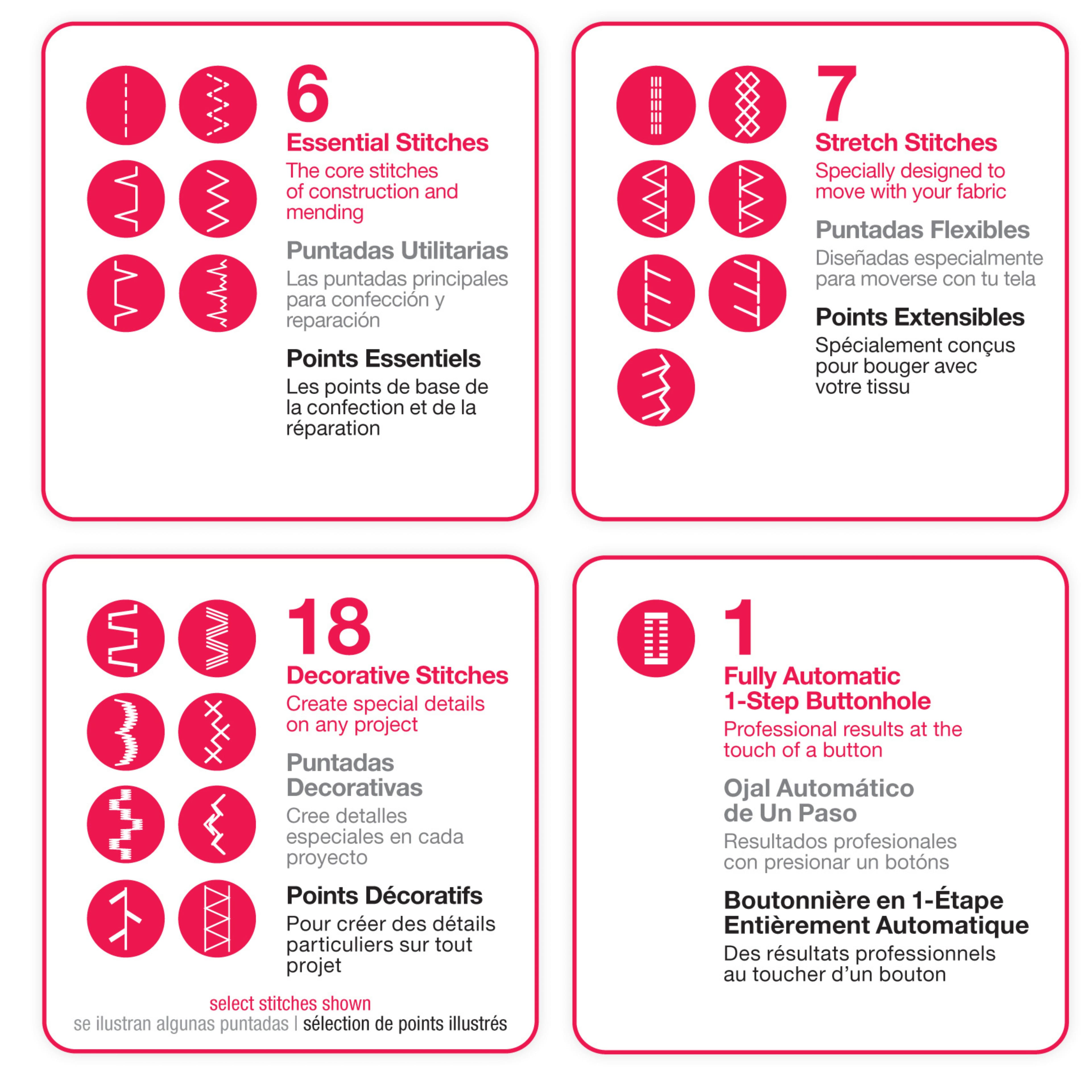 SINGER® HD4432 Black Heavy Duty Sewing Machine