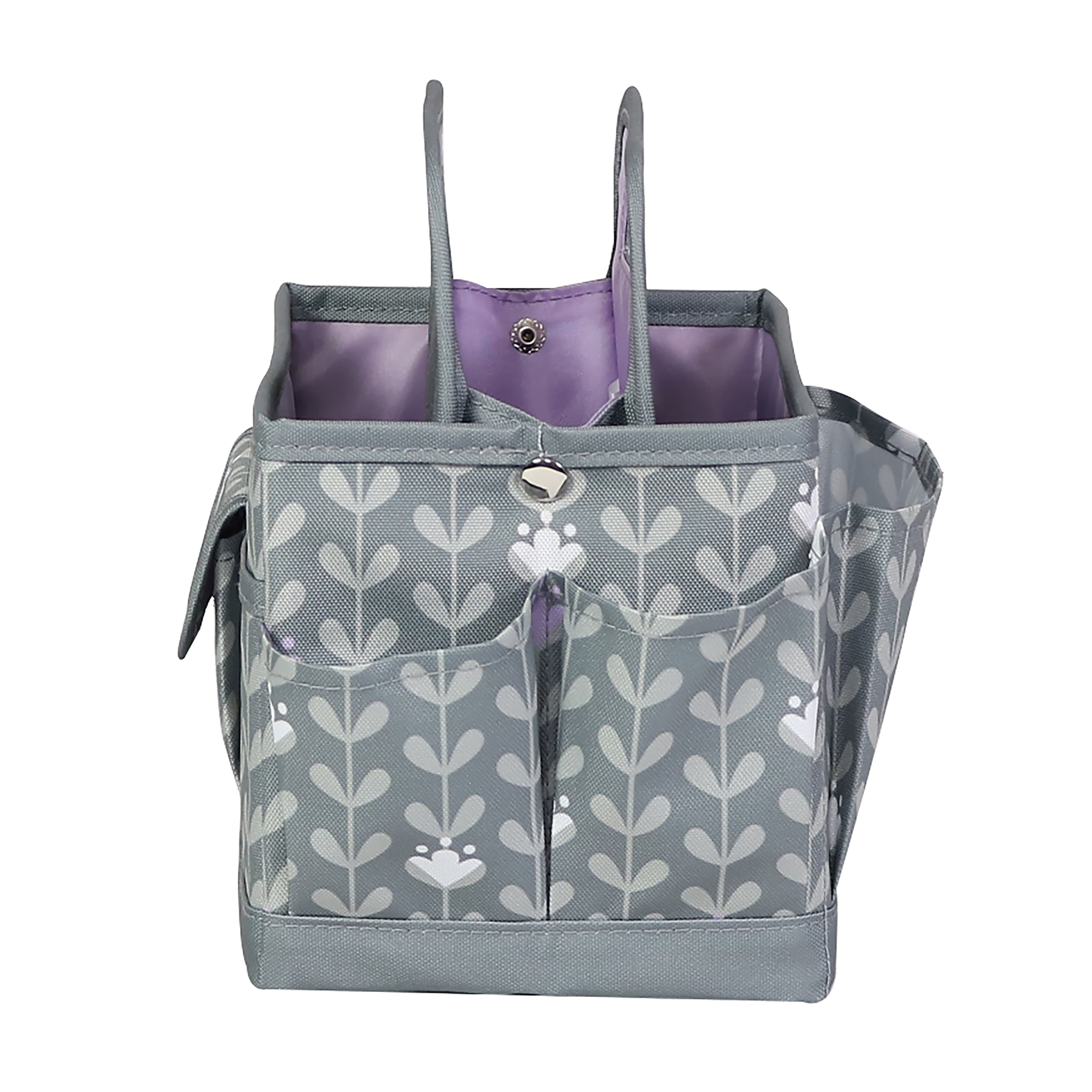 Everything Mary Purple &#x26; Gray Craft Caddy