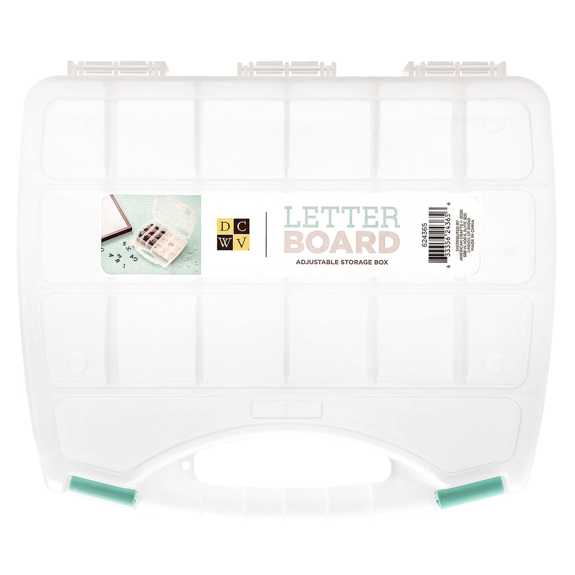 DCWV&#xAE; Letterboard Storage Box