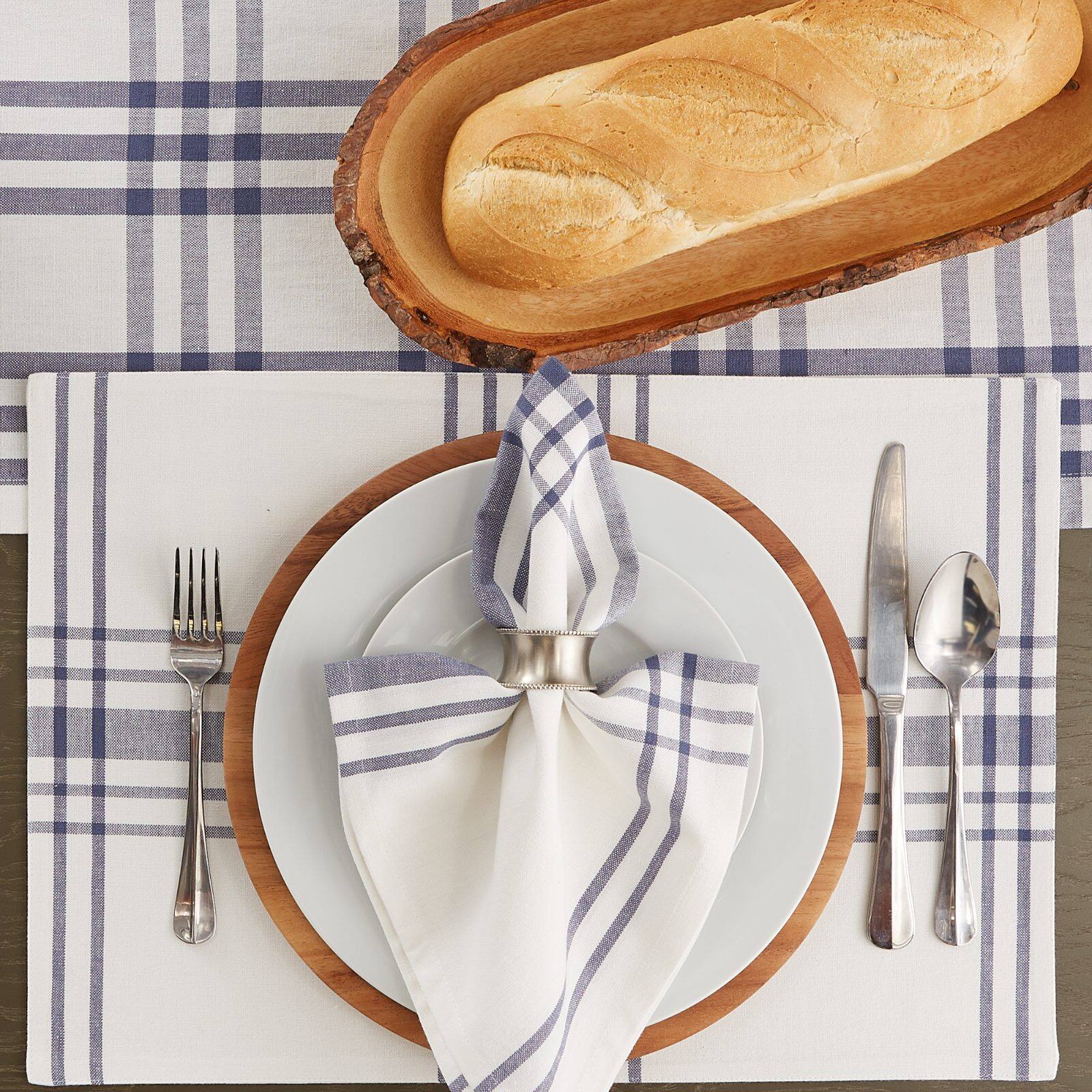 DII&#xAE; French Blue Home Sweet Farmhouse Napkins, 6ct.
