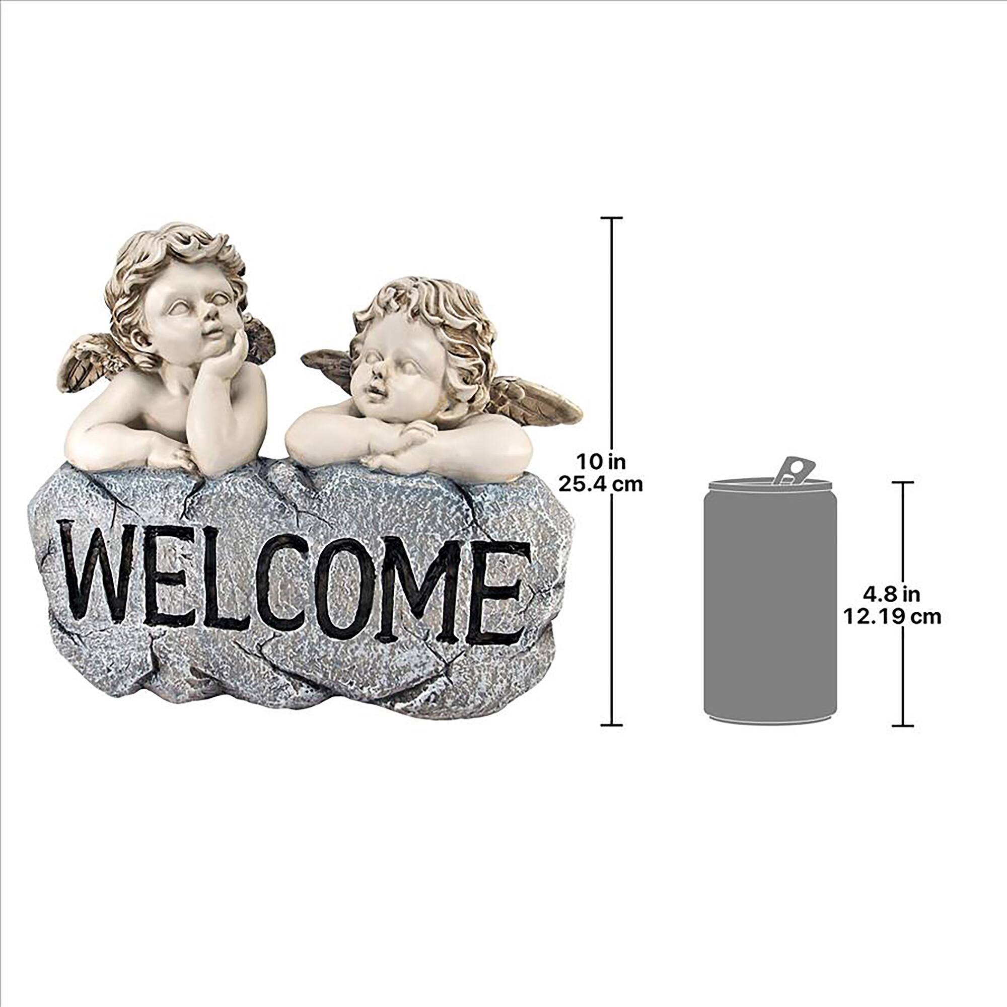 Design Toscano Raphael&#x27;s Cherub Twins Welcome Statue