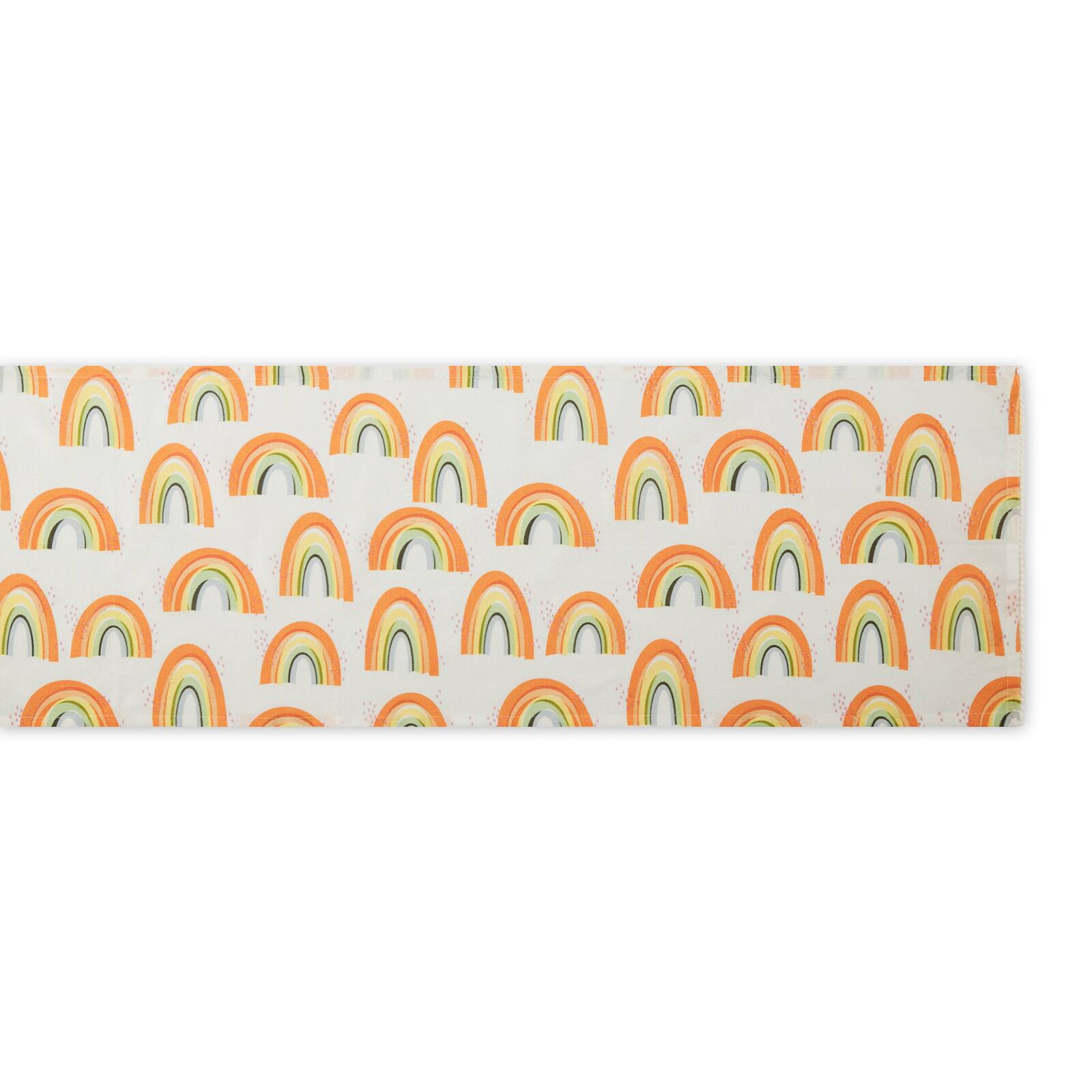 Rainbow Print Table Runner 14&#x22; x 108&#x22;