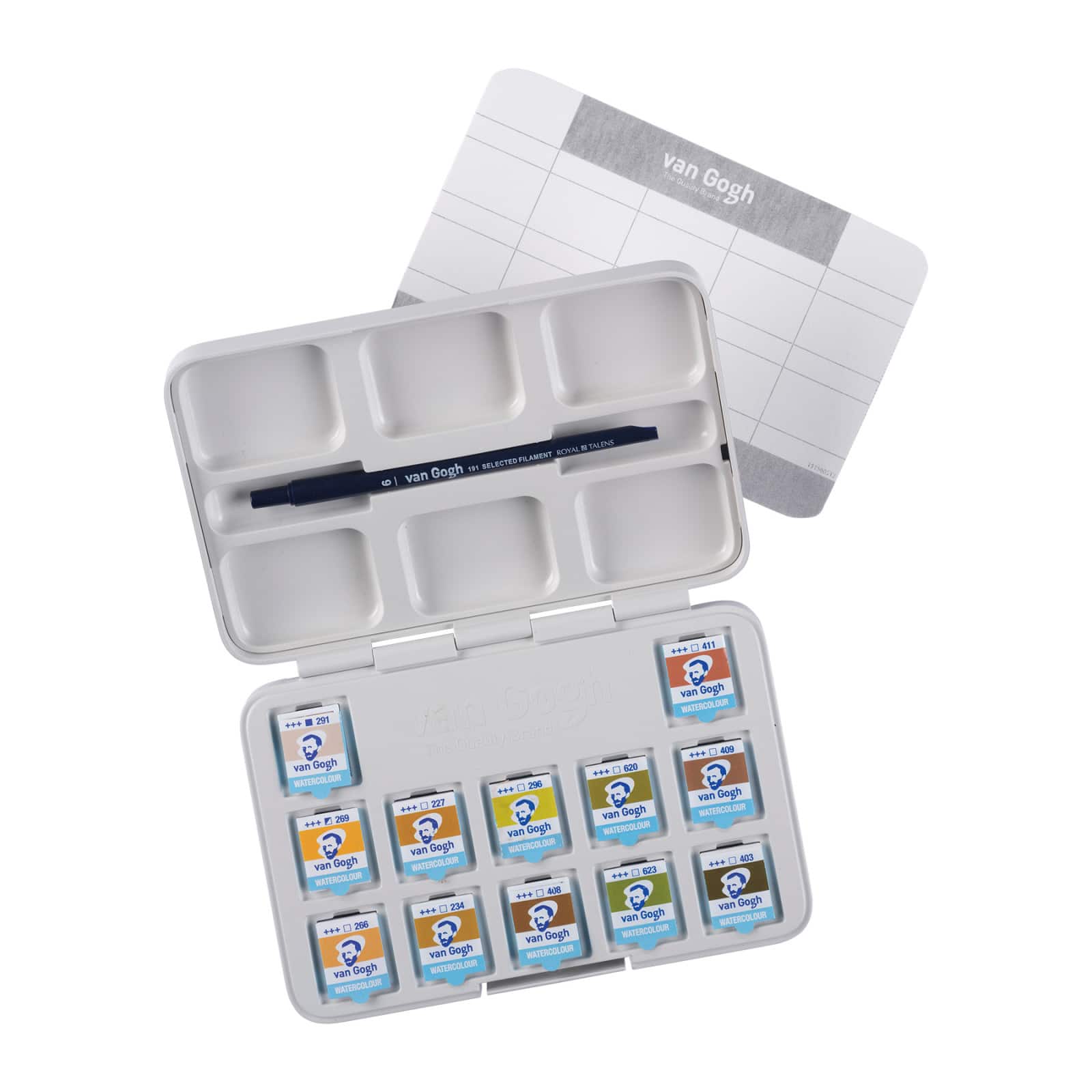 Van Gogh Shades of Nature Watercolor Pocket Box Set