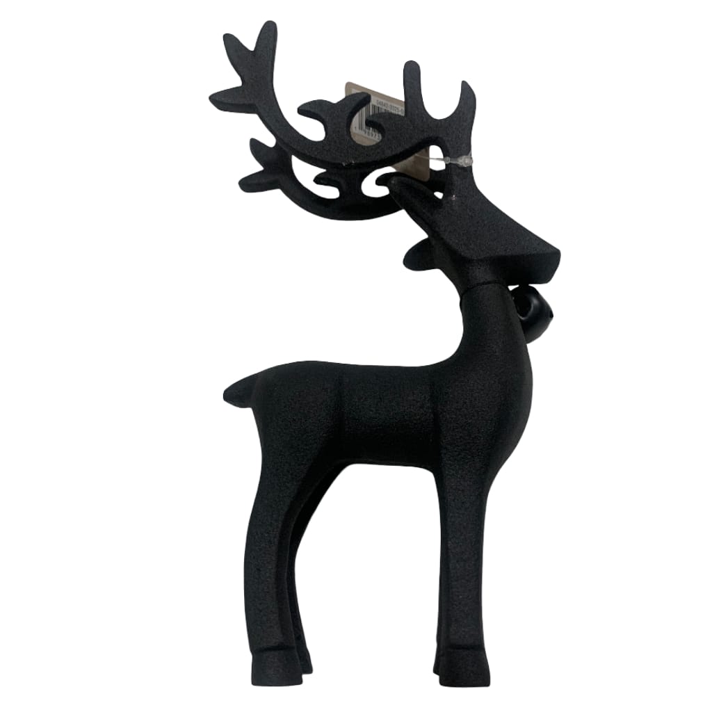 Black Standing Reindeer Metal Tabletop D&#xE9;cor by Ashland&#xAE;