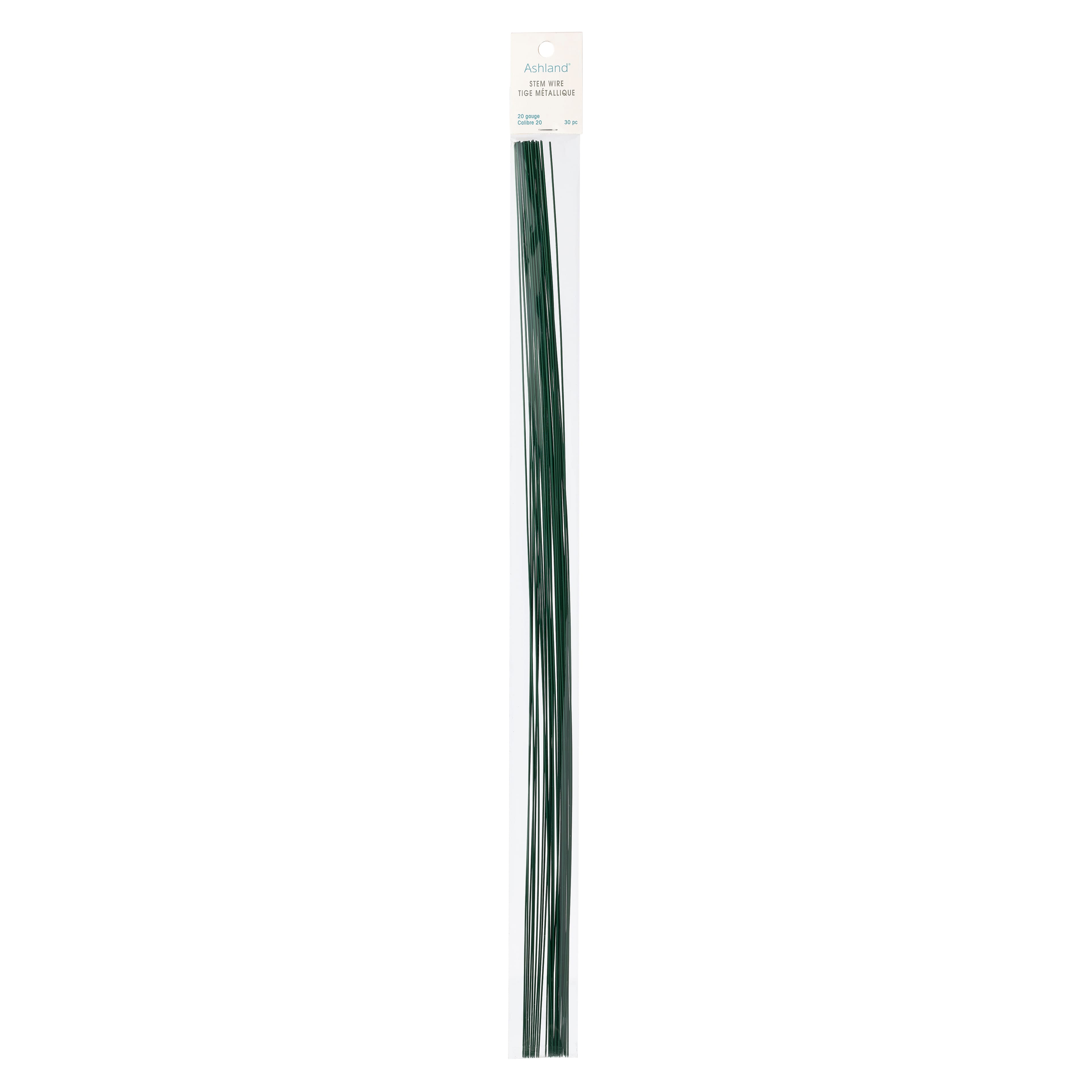 12 Packs: 30 ct. (360 total) 20 Gauge Green Stem Wire by Ashland&#xAE;