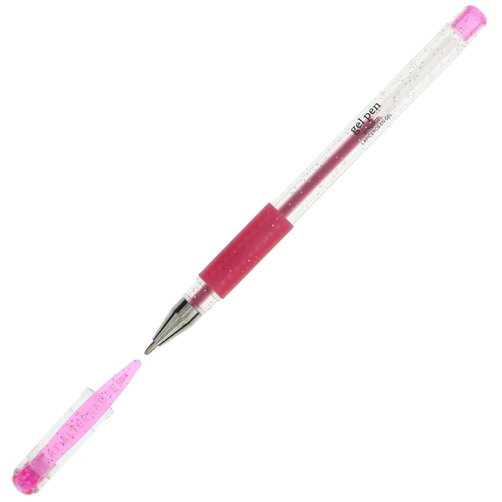 Art Alternatives Glitter Gel Pen in Glitter Pink | Michaels