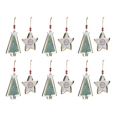 Tree & Star Cookie Cutter Ornament Set | Michaels