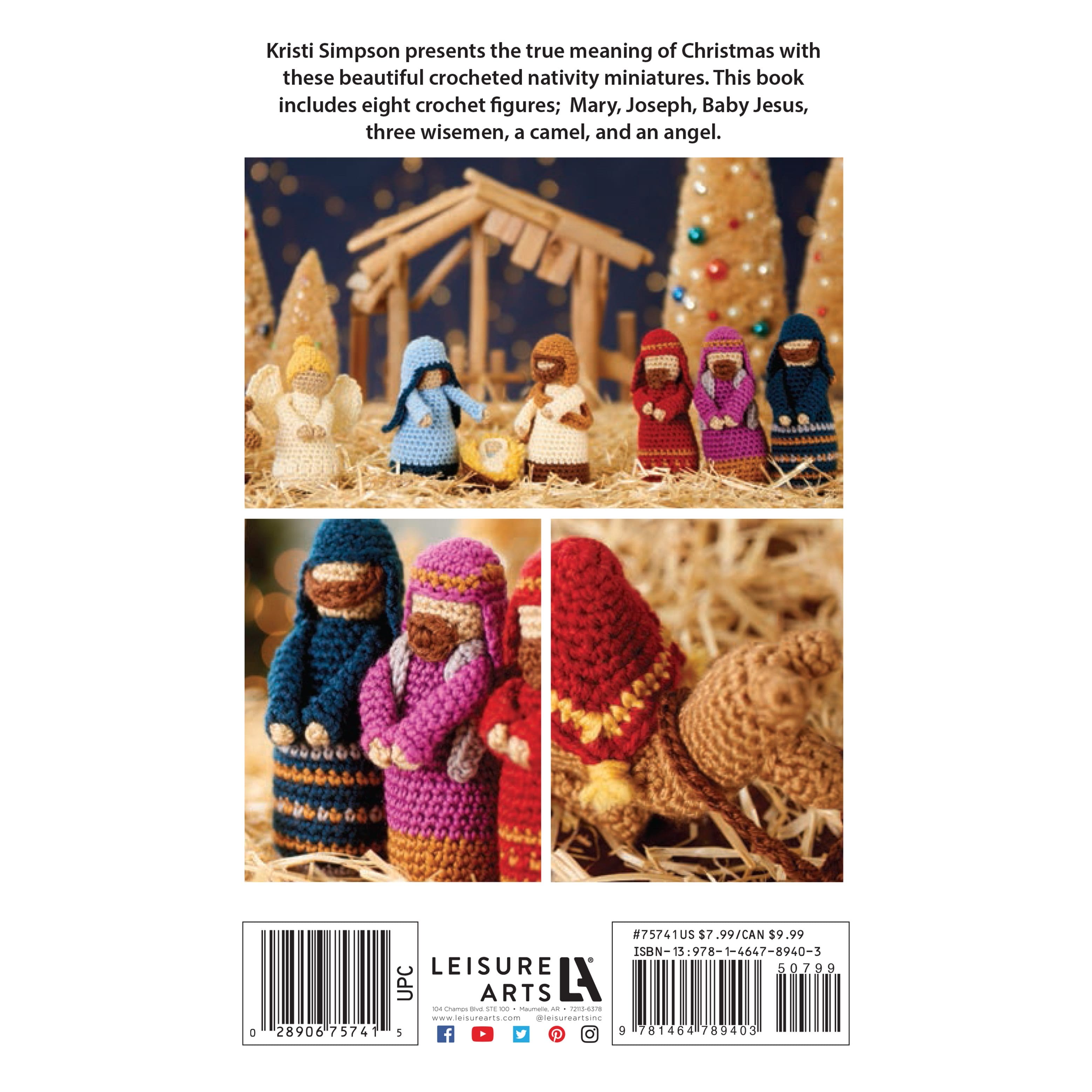 Leisure Arts&#xAE; Crochet Nativity Book