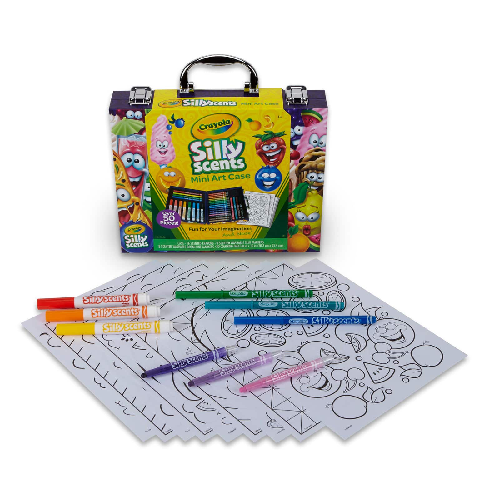 4 Pack: Crayola® Silly Scents™ Mini Inspiration Art Case