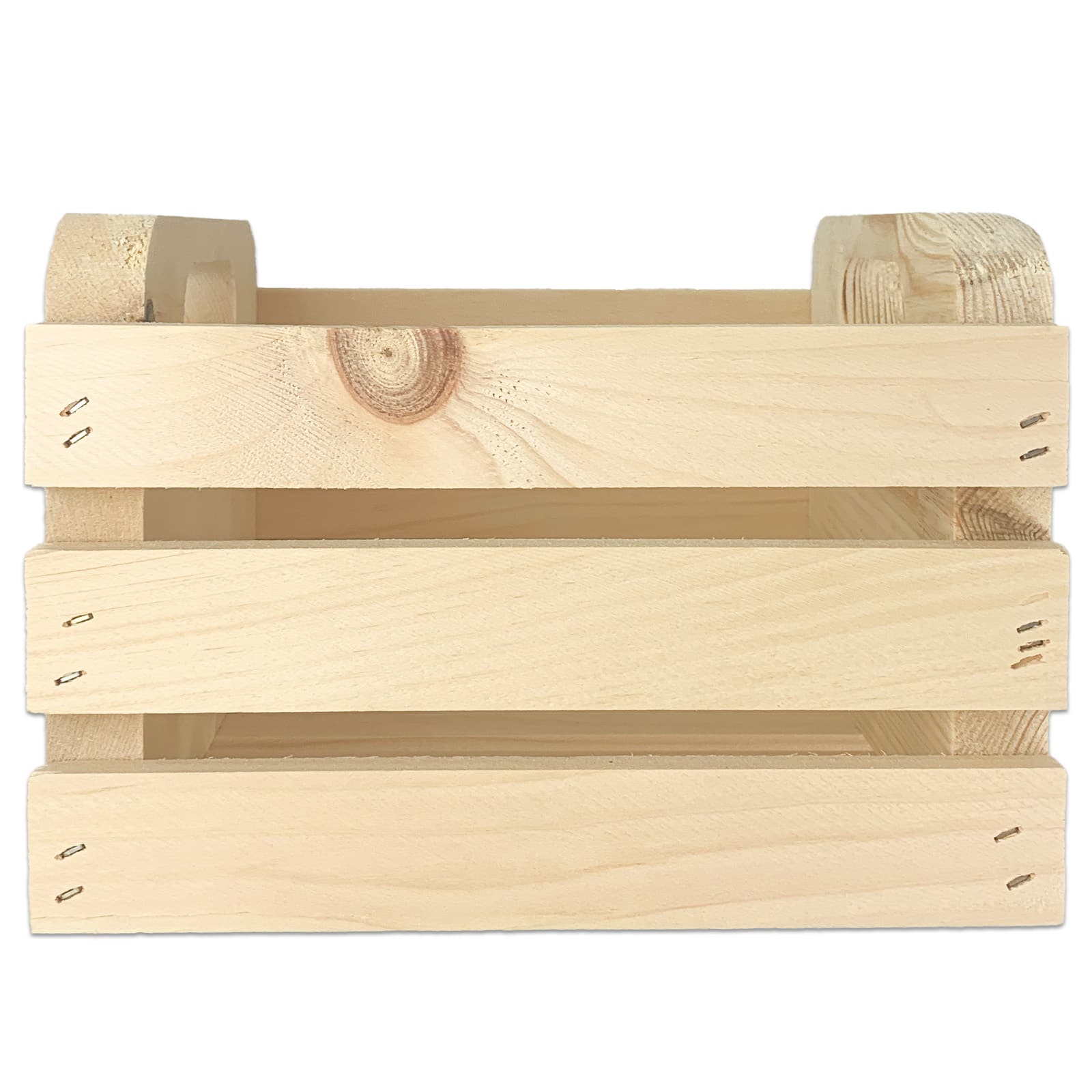 Wilson® Enterprises 8" x 7" x 5.5" Pine Handle Crates, 2ct.