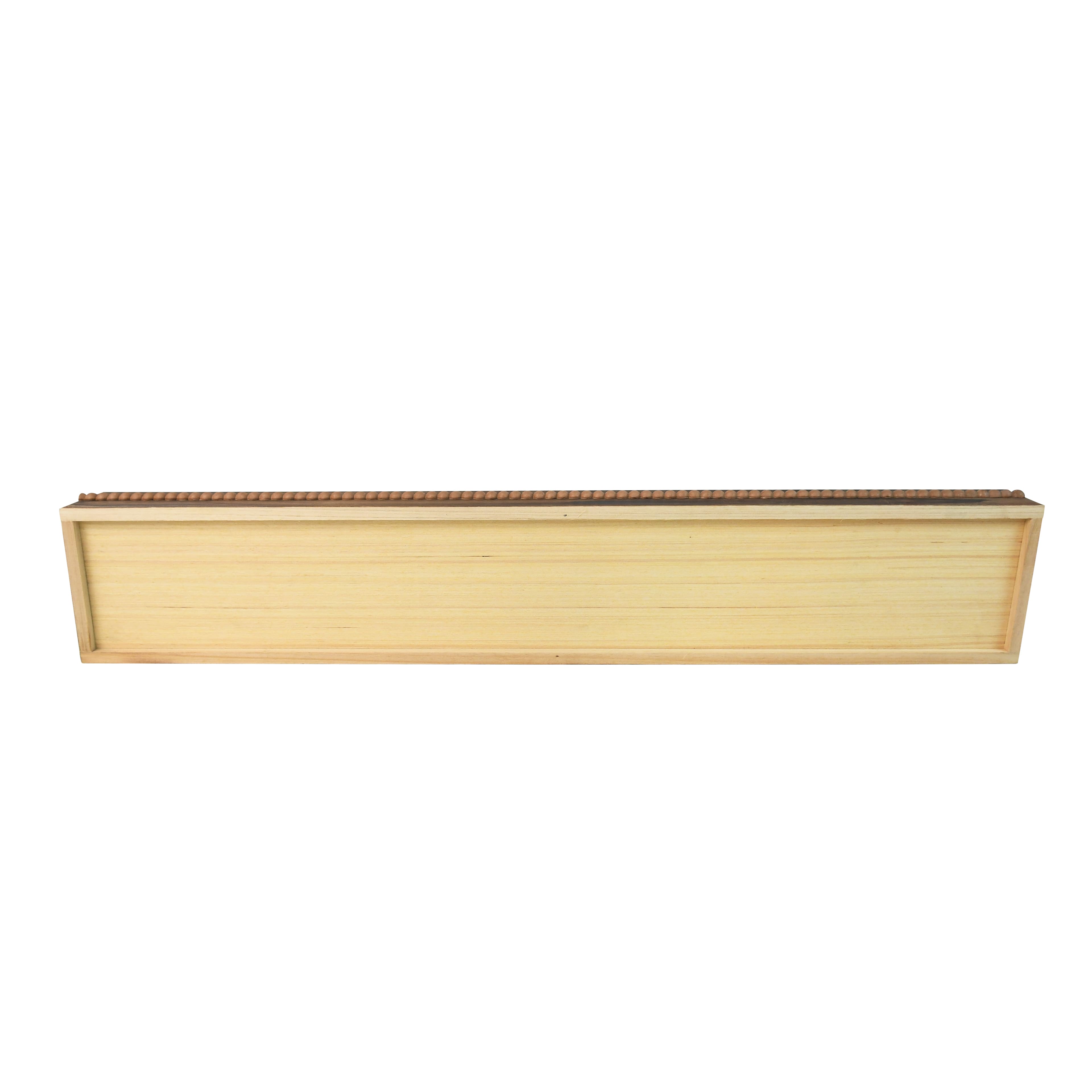 29&#x22; Long Beaded Wood Tray by Ashland&#xAE;