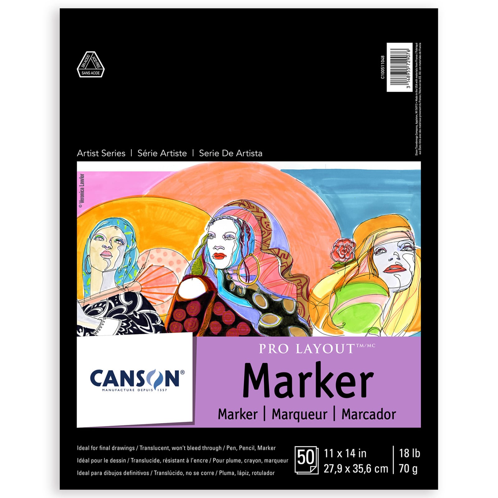 Canson® Artist Series Pro-Layout™ Marker Pad