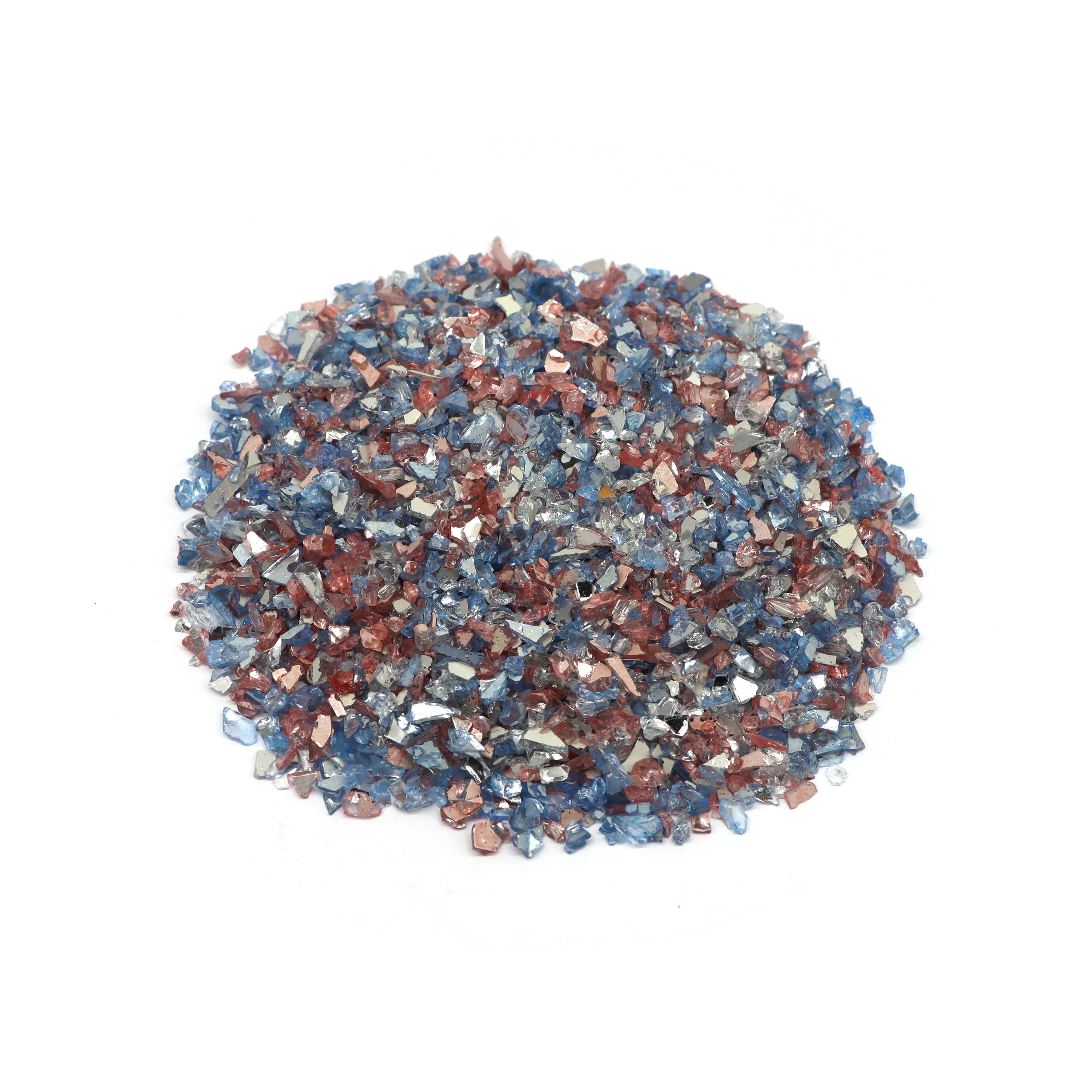 Pink & Blue Crushed Glass Filler by Ashland® | Michaels