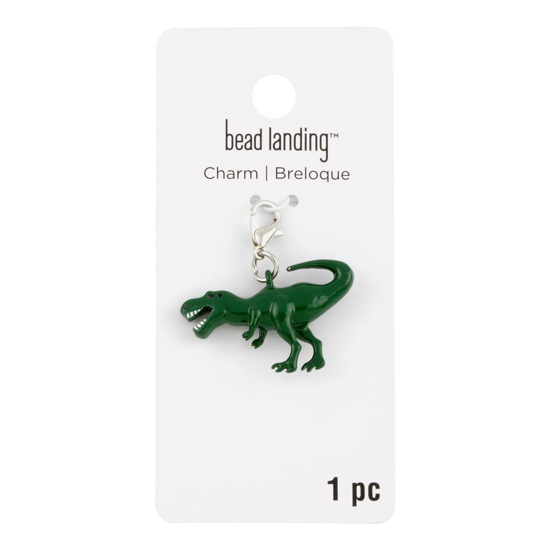 12 Pack: Dinosaur Charm by Bead Landing™