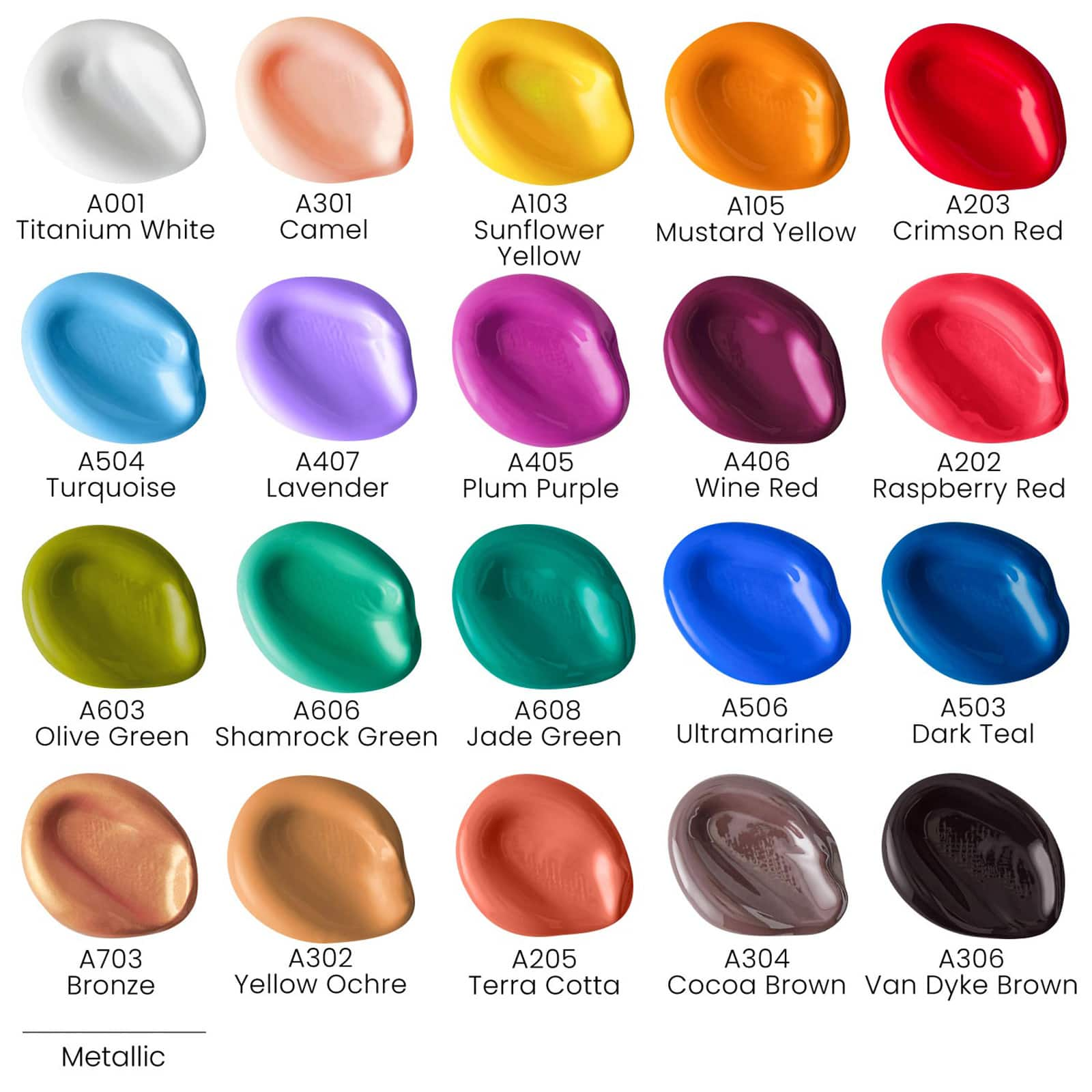 Arteza&#xAE; Vintage Hues Craft Acrylic Paint Set