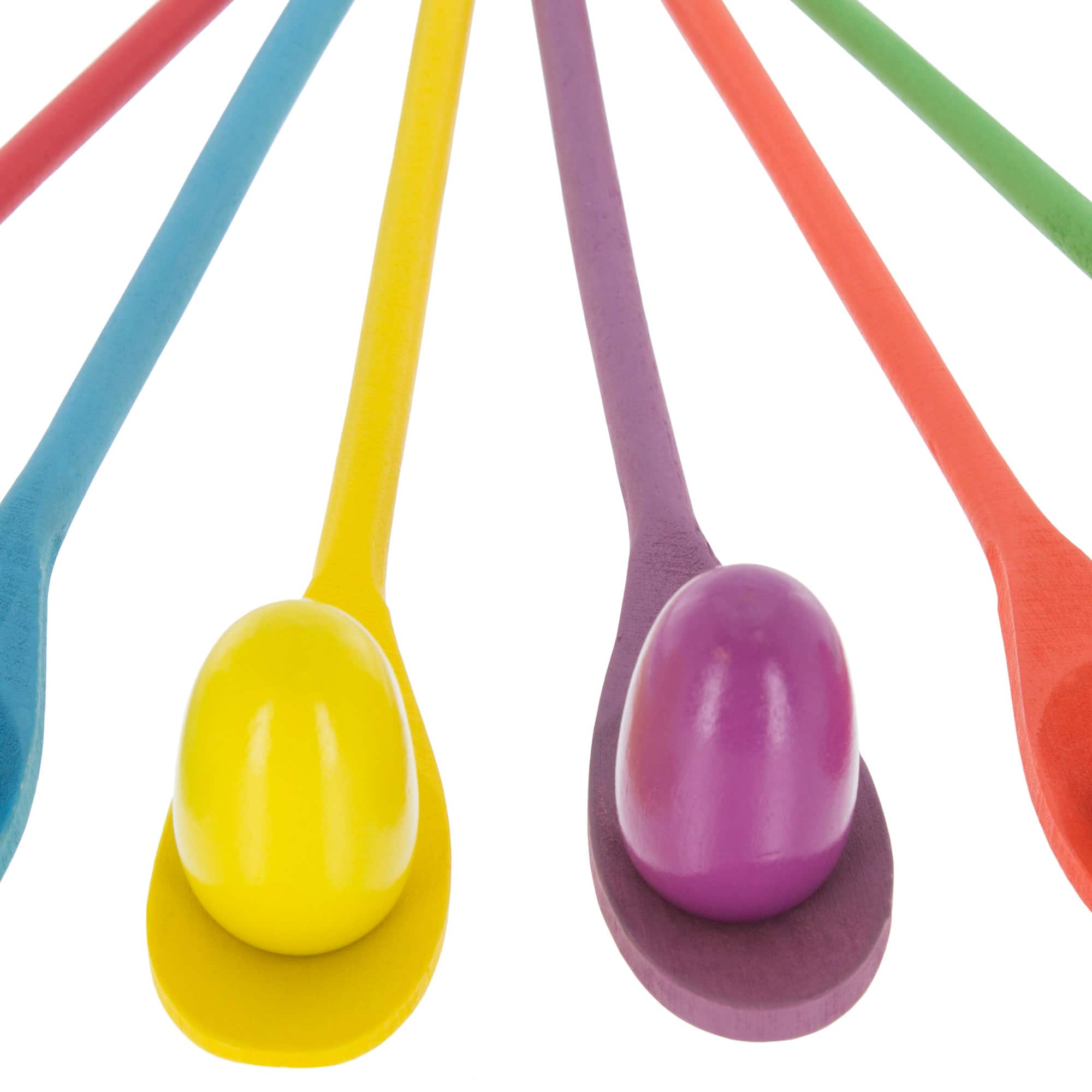 Toy Time Wooden Egg &#x26; Spoon Race Game Set