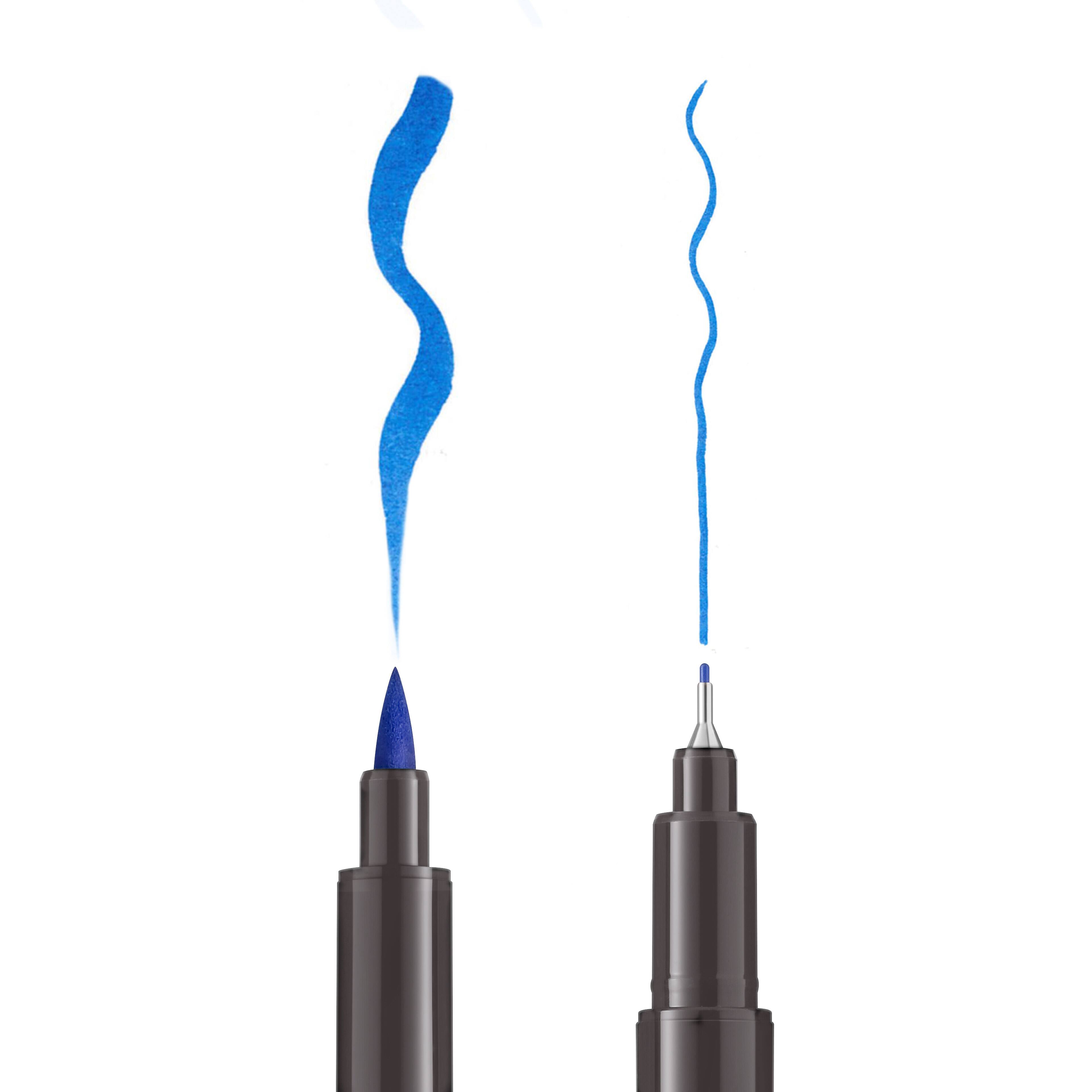 6 Packs: 6 ct. (36 total) Dual Tip Fabric Ink Markers by Make Market®