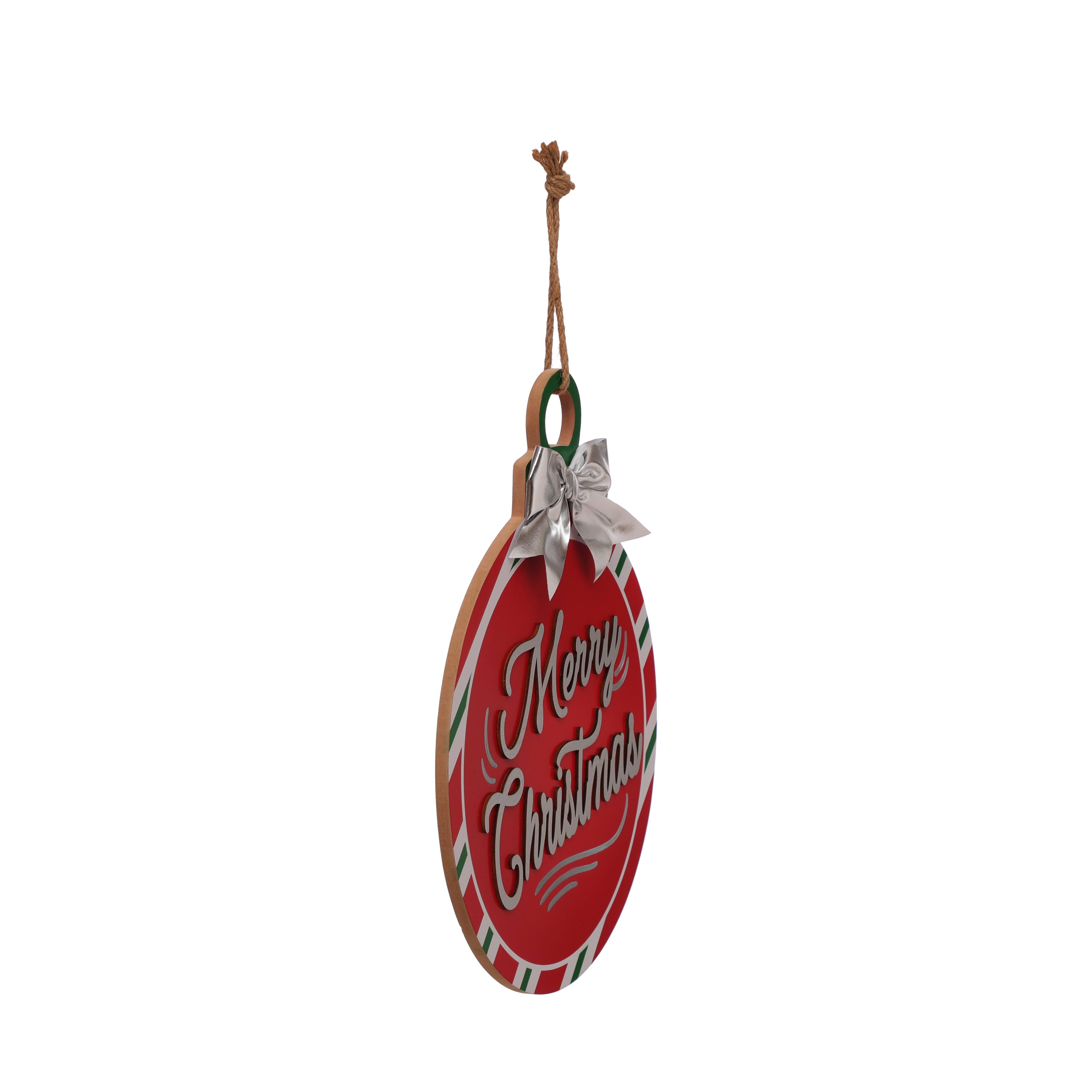 15.5&#x22; Merry Christmas Ornament Wall D&#xE9;cor by Ashland&#xAE;
