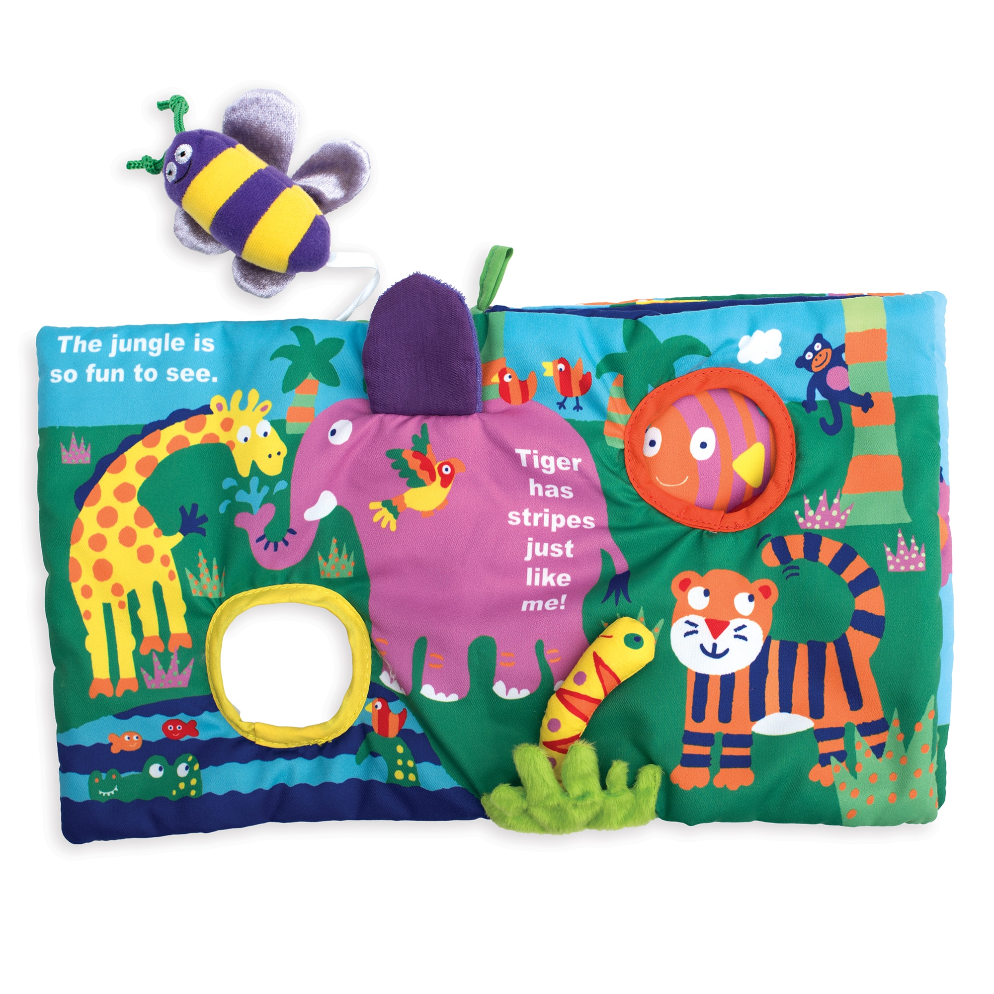Manhattan Toy&#xAE; Buzzing Through Soft Activity Book