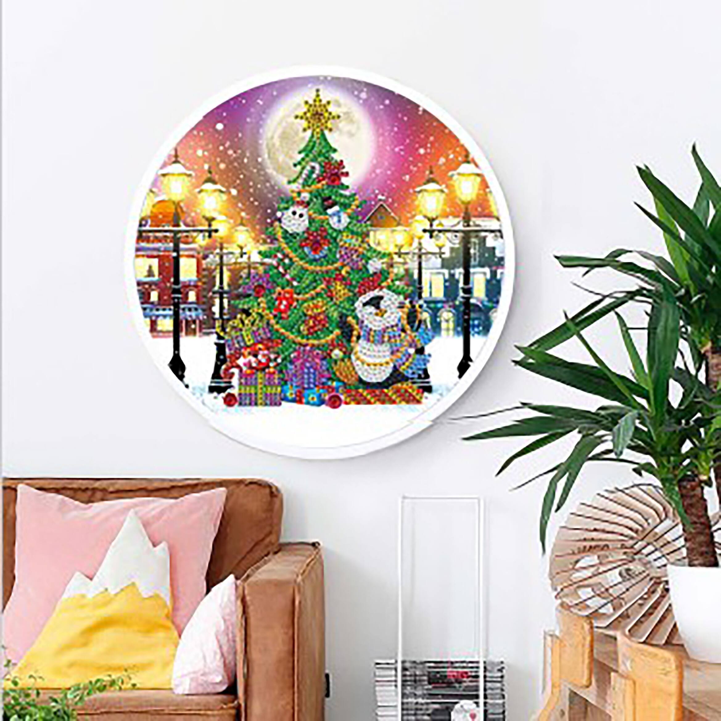 Sparkly Selections Christmas Tree Diamond Painting Wall Decoration Kit