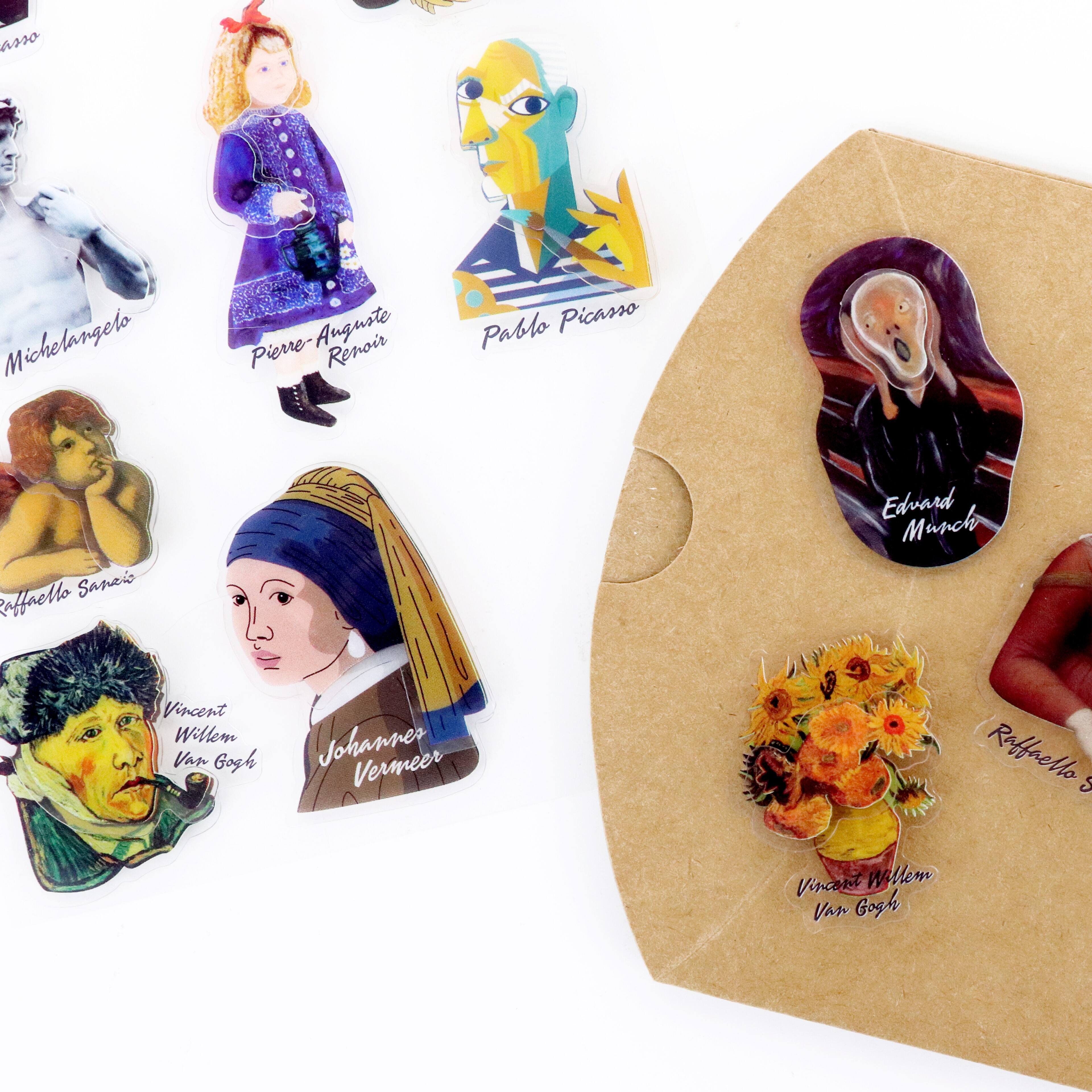 Famous Art Dimensional Stickers by Recollections&#x2122;