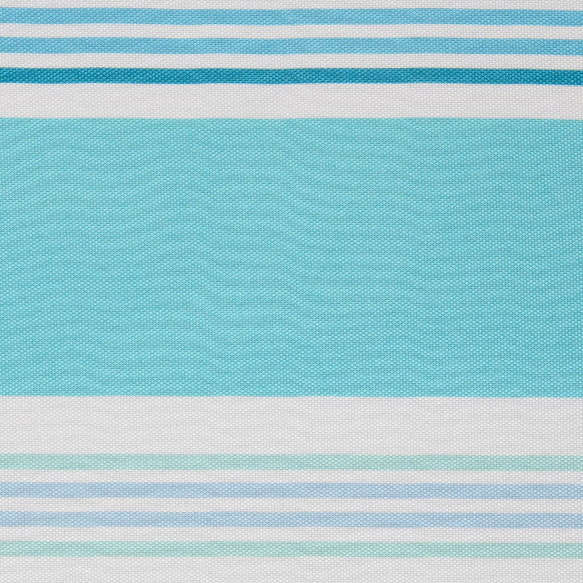 DII® Beach House Stripe Print Outdoor Tablecloth With Zipper 60 Round