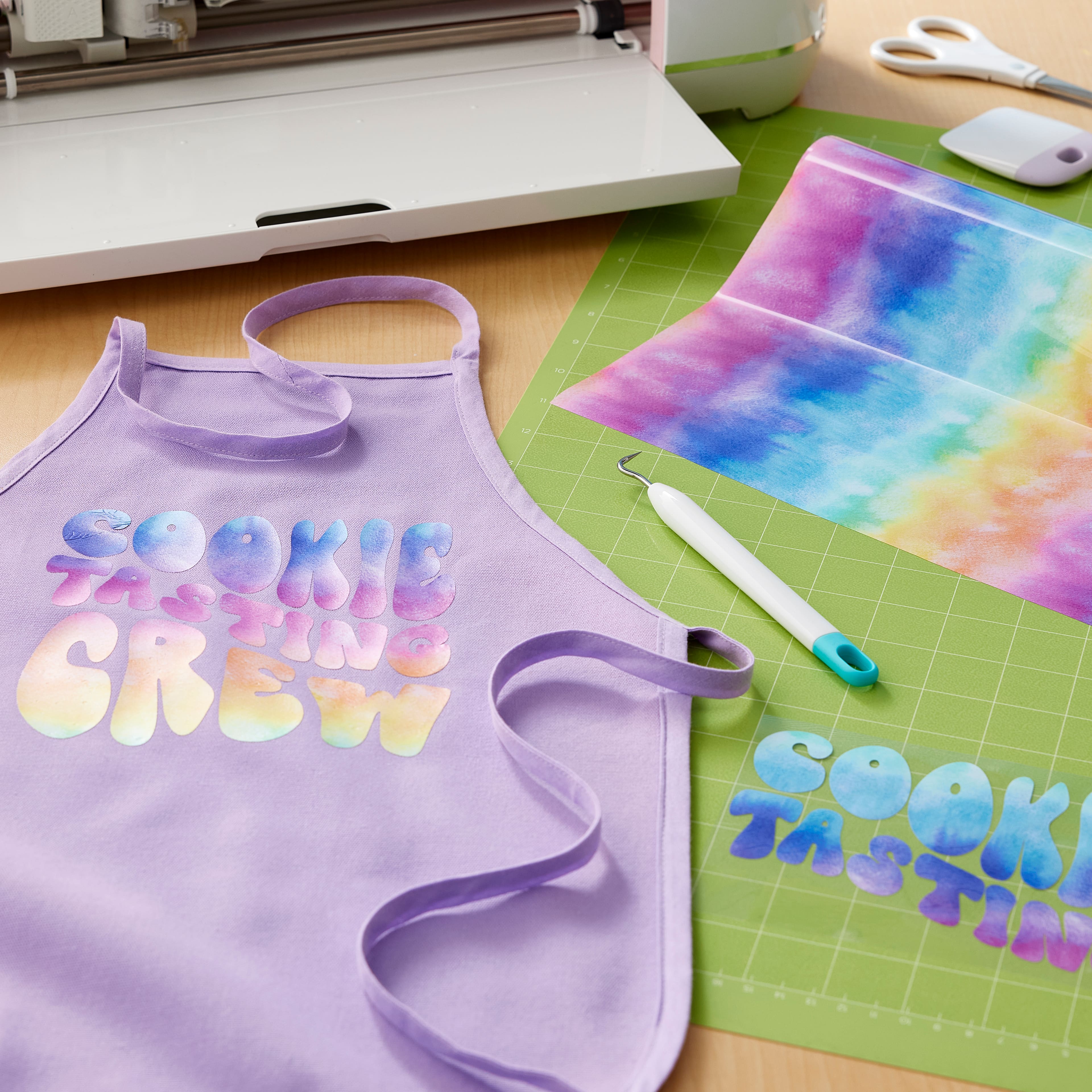 Siser EasyPatterns Plus Watercolor Rainbow Heat Transfer Vinyl 36in