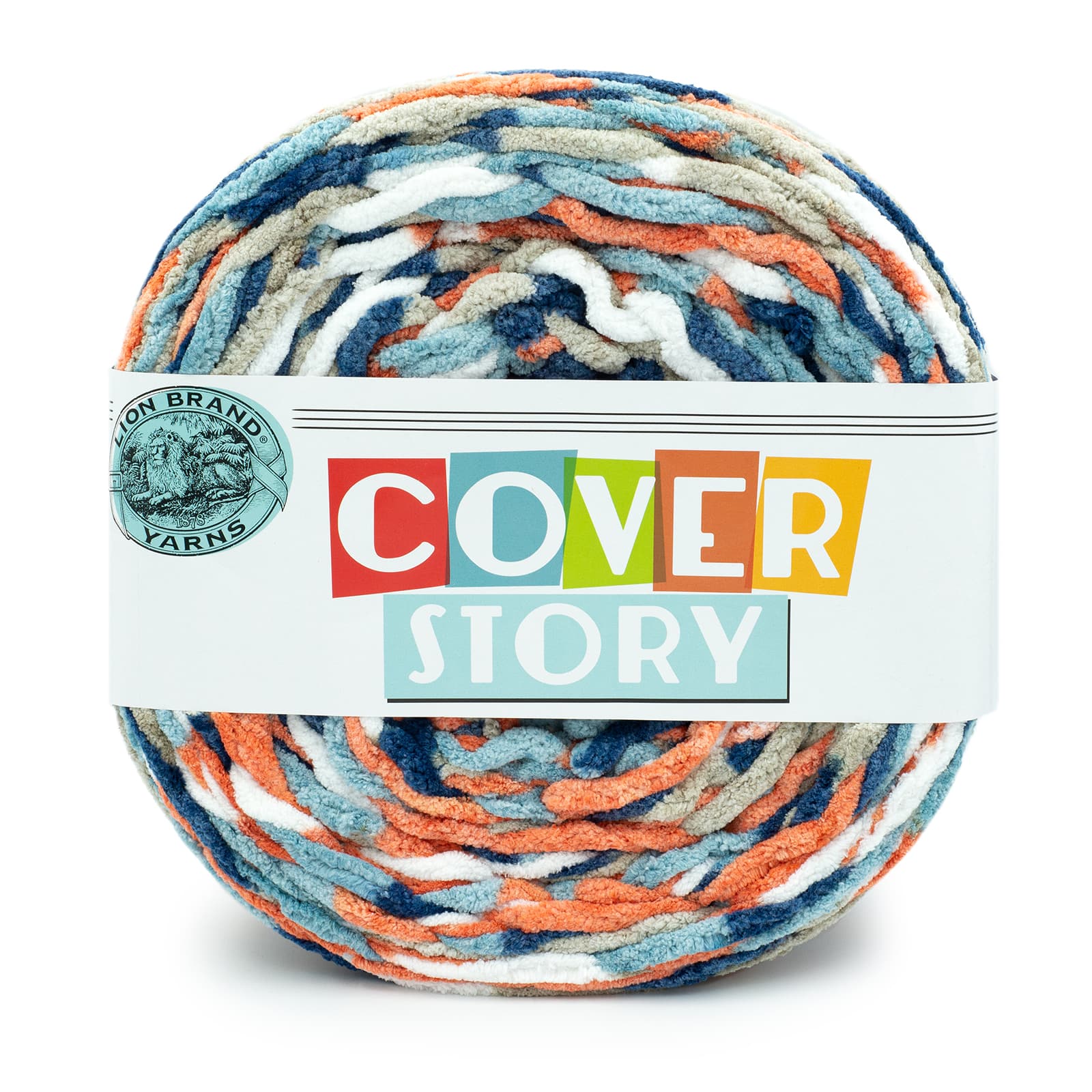 Cover Story™ Yarn  Lion brand yarn, Yarn, Lion brand