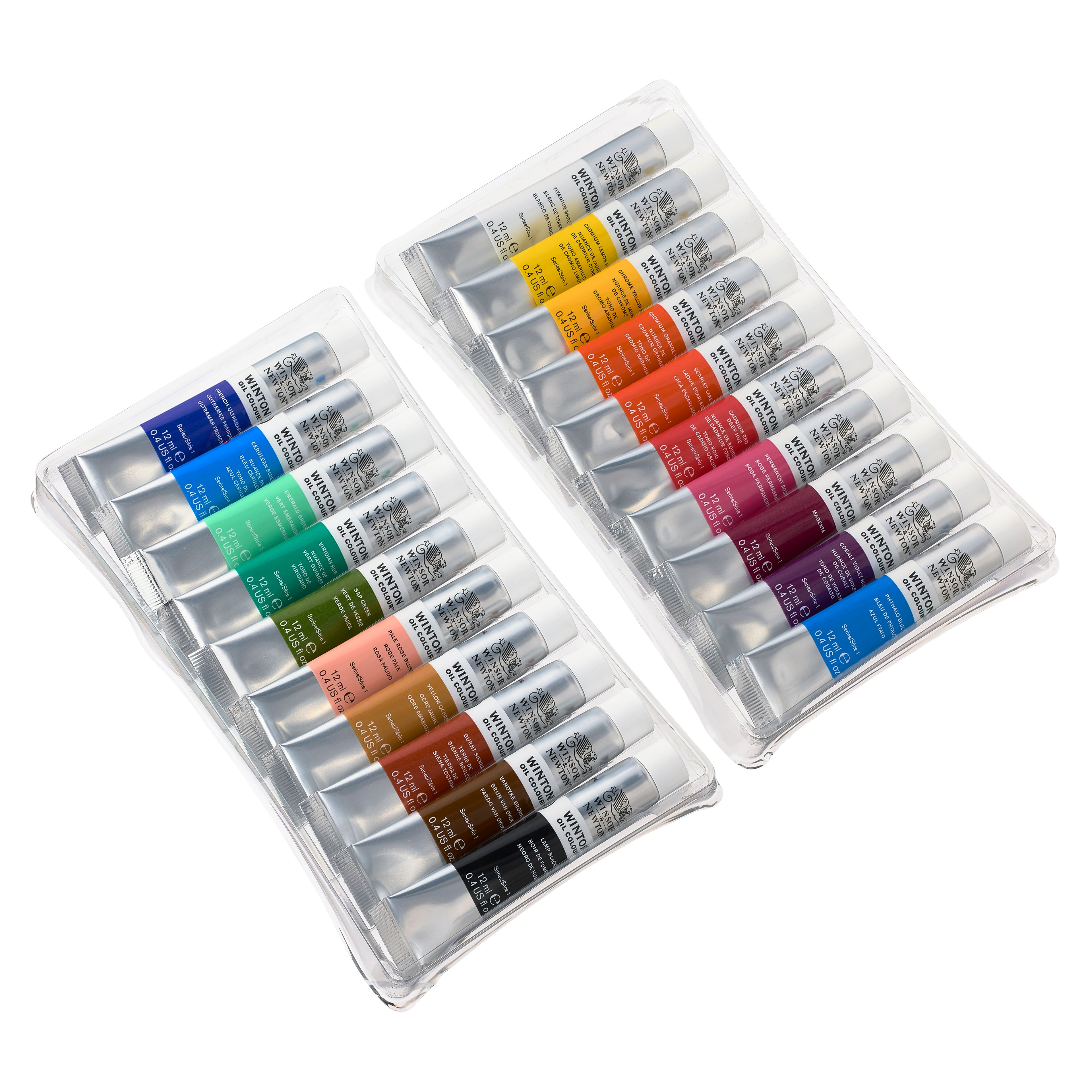  Daler Rowney Georgian 6-Tube Starter Artist Oil Paint Set -  Painting Set for Canvas Paper and More - Oil Painting Supplies for Artists  and Students - Artist Oil Paints for All