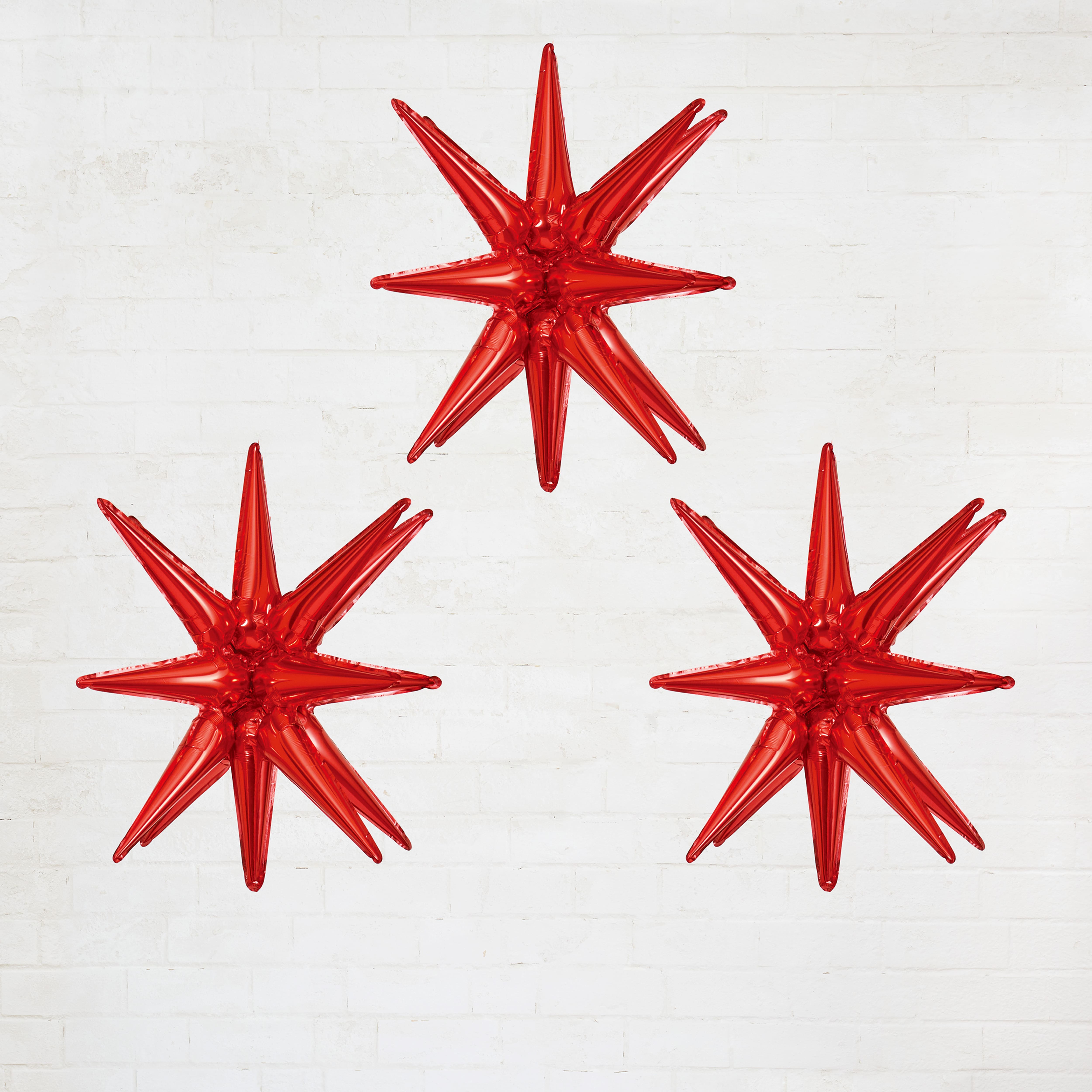 6 Packs: 3 ct. (18 total) 26" Starburst Foil Balloons by Celebrate It™