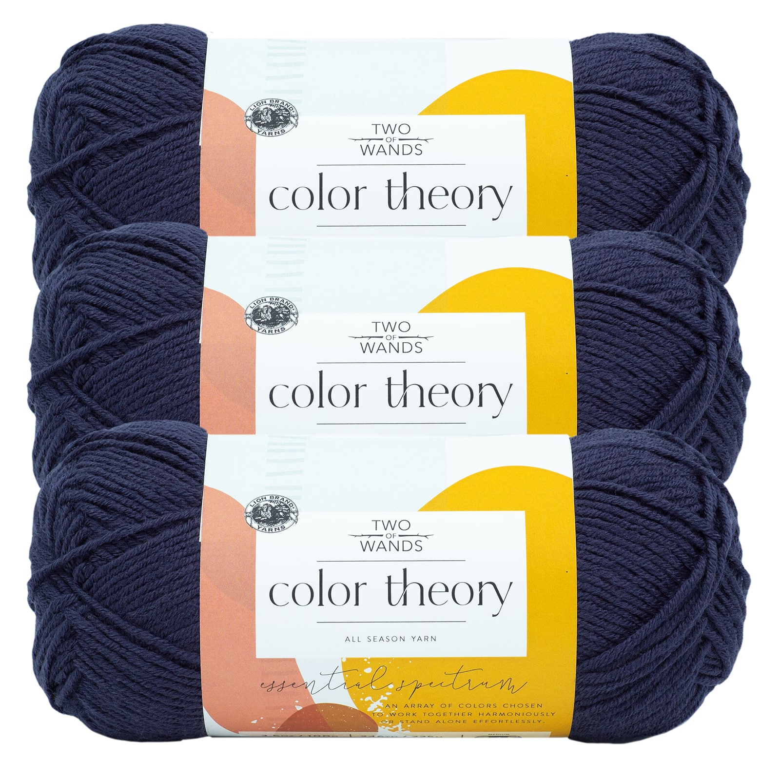 3 Pack: Lion Brand® Two of Wands Color Theory Yarn