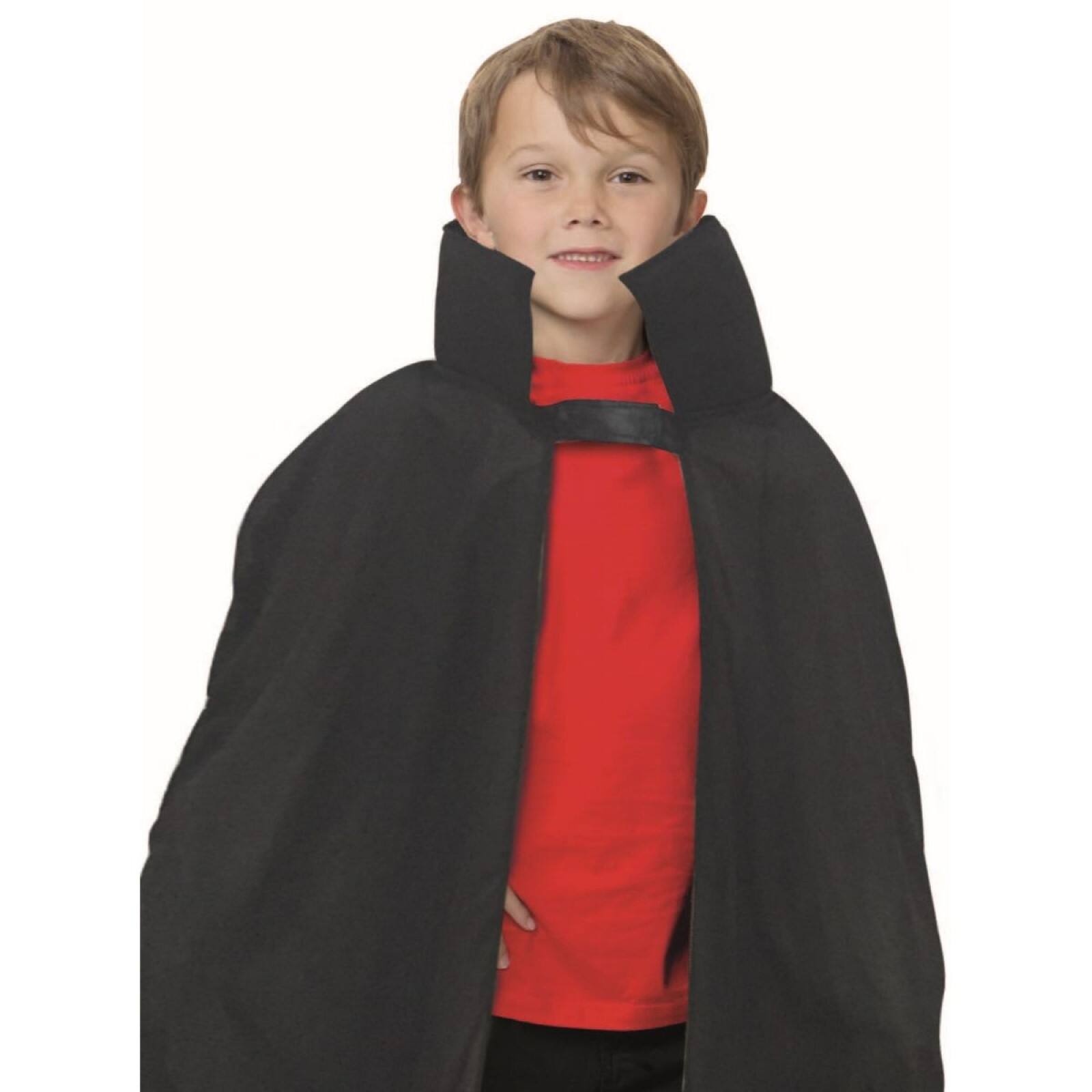 Black Vampire Cape Child Costume