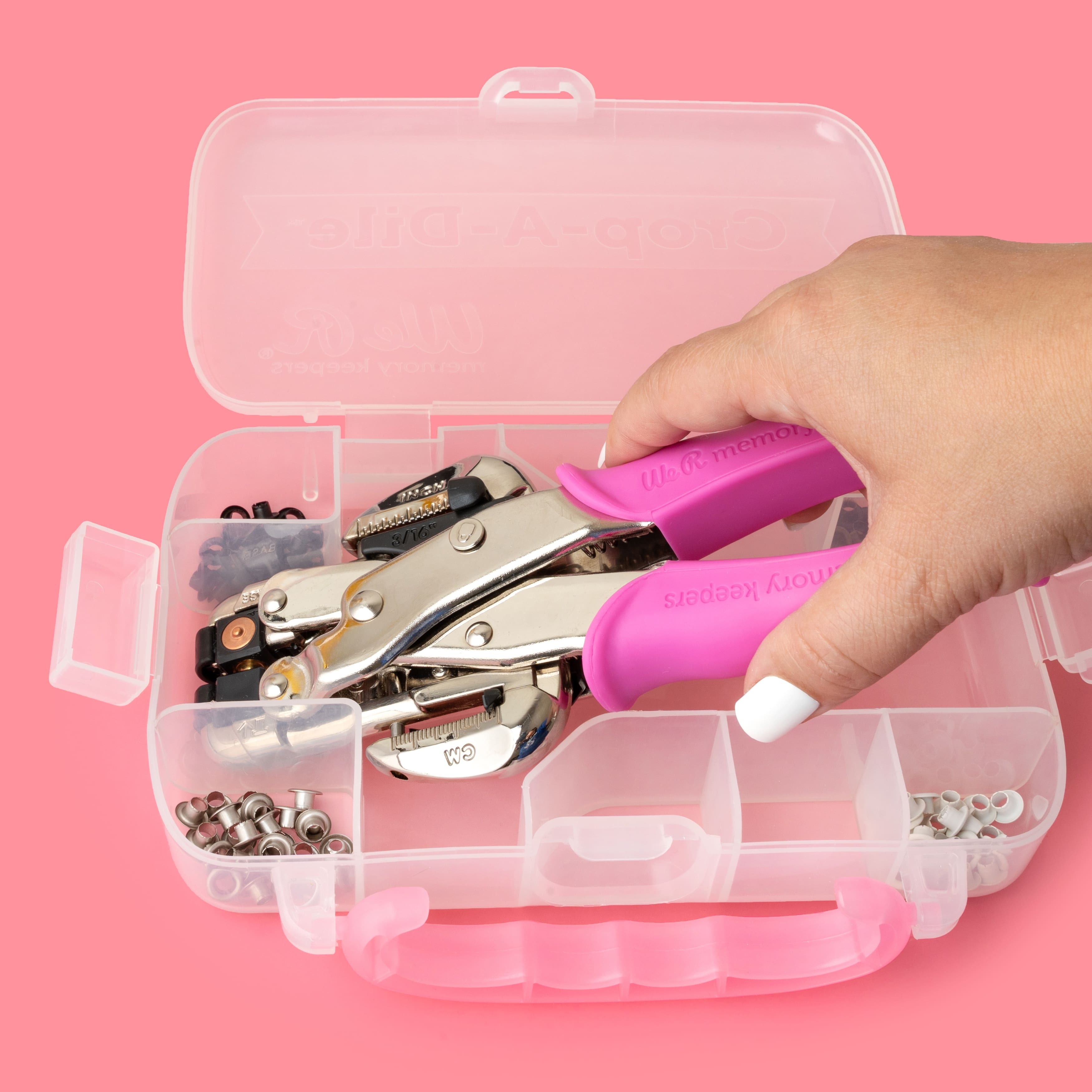 We R Memory Keepers® Crop-A-Dile® Pink Punch Kit