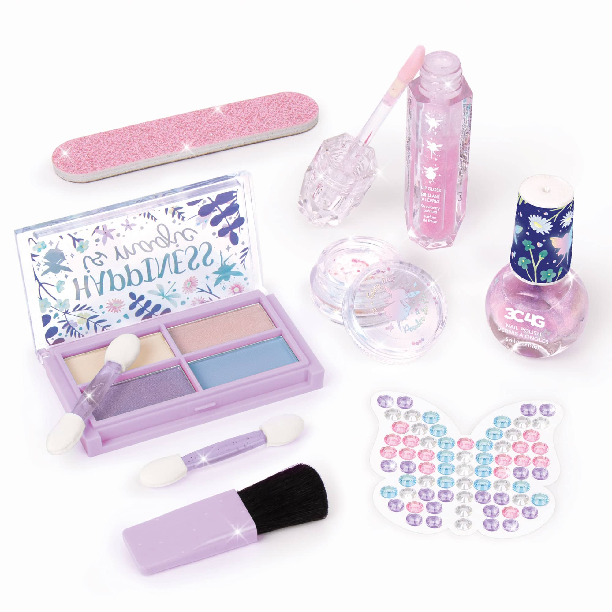 Make It Real™ 3C4G® Fairy Garden Wardrobe Cosmetic Set