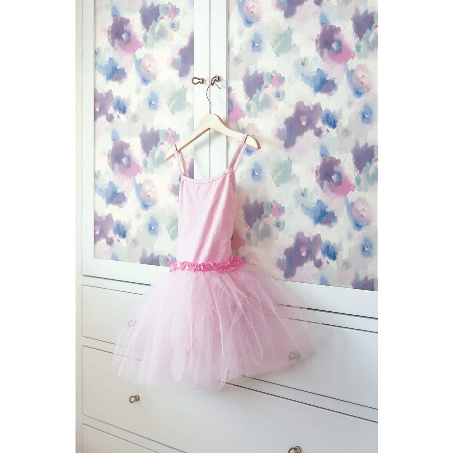 RoomMates Impressionist Floral Peel & Stick Wallpaper