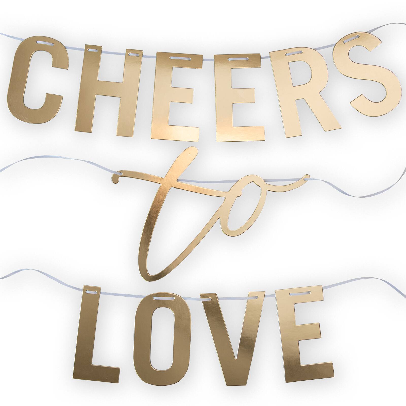 Find The Style Me Pretty Cheers To Love Banner At Michaels