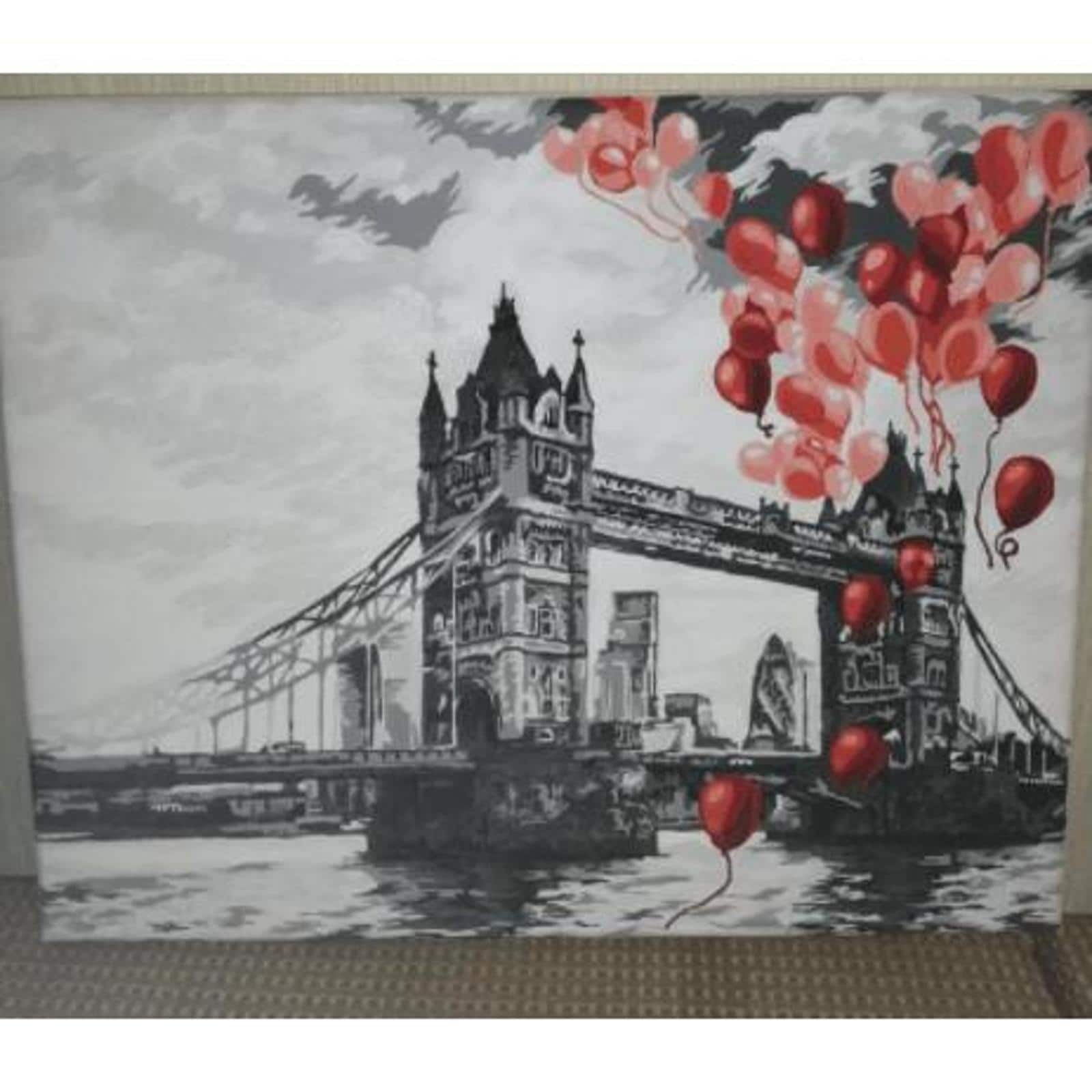 Crafting Spark Tower Bridge Painting by Numbers Kit