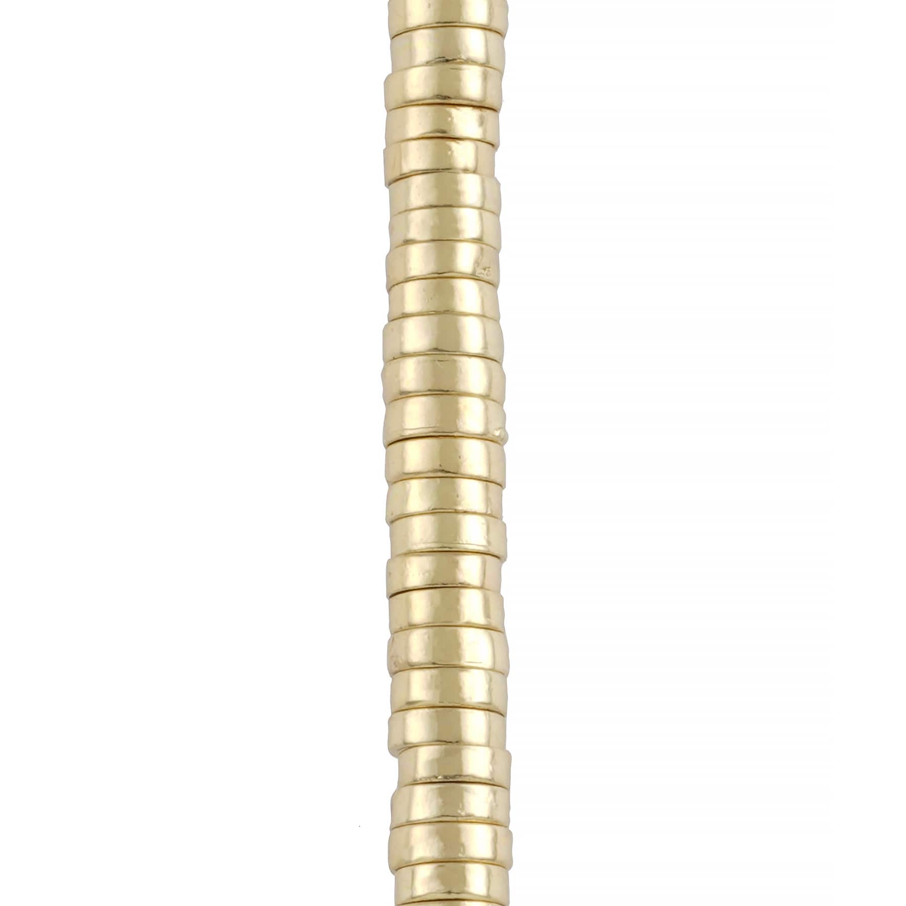 12 Pack: Gold Metal Interlock Beads by Bead Landing™