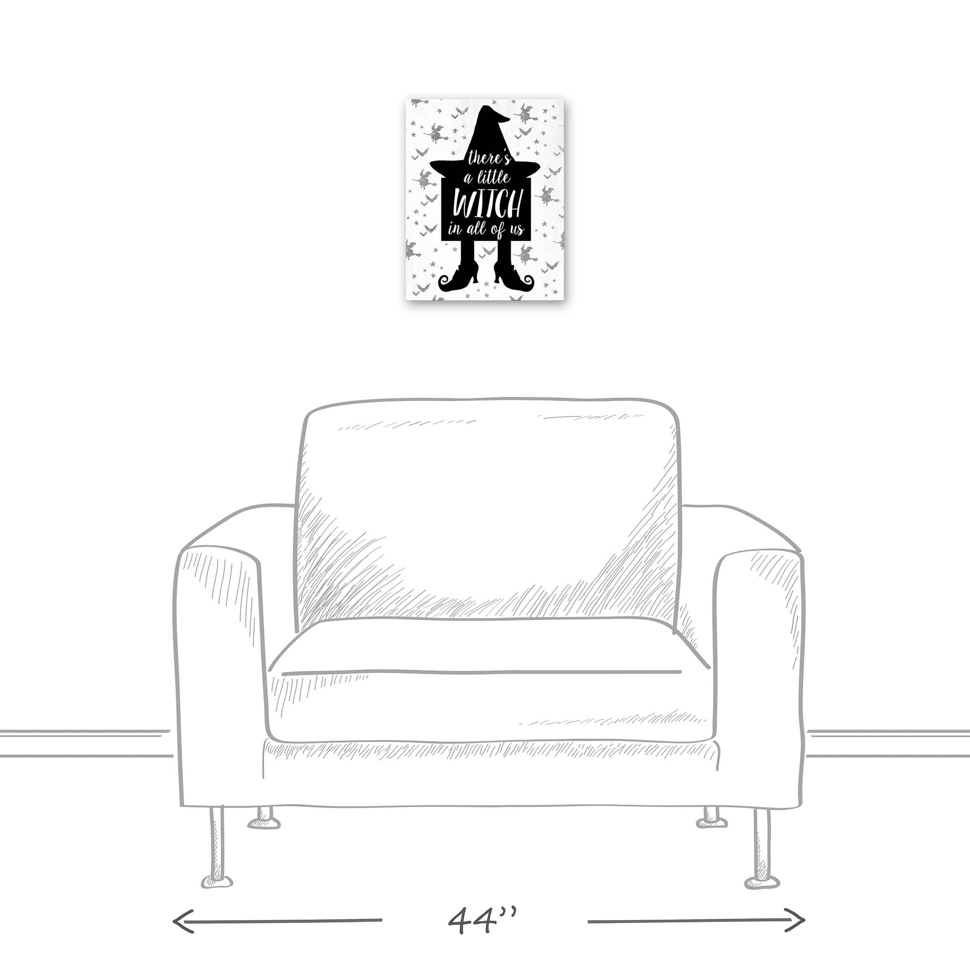 Witch In All Of Us Canvas Wall Art