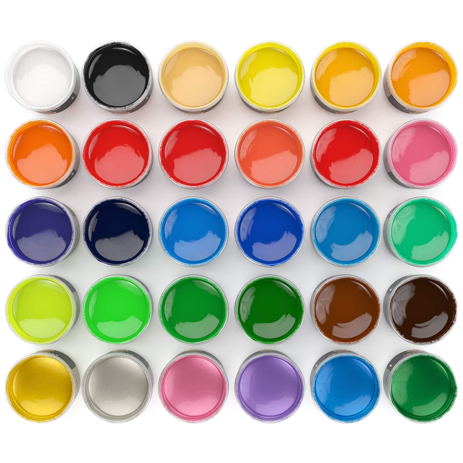 Arteza&#xAE; Finger Paint 30 Color Set