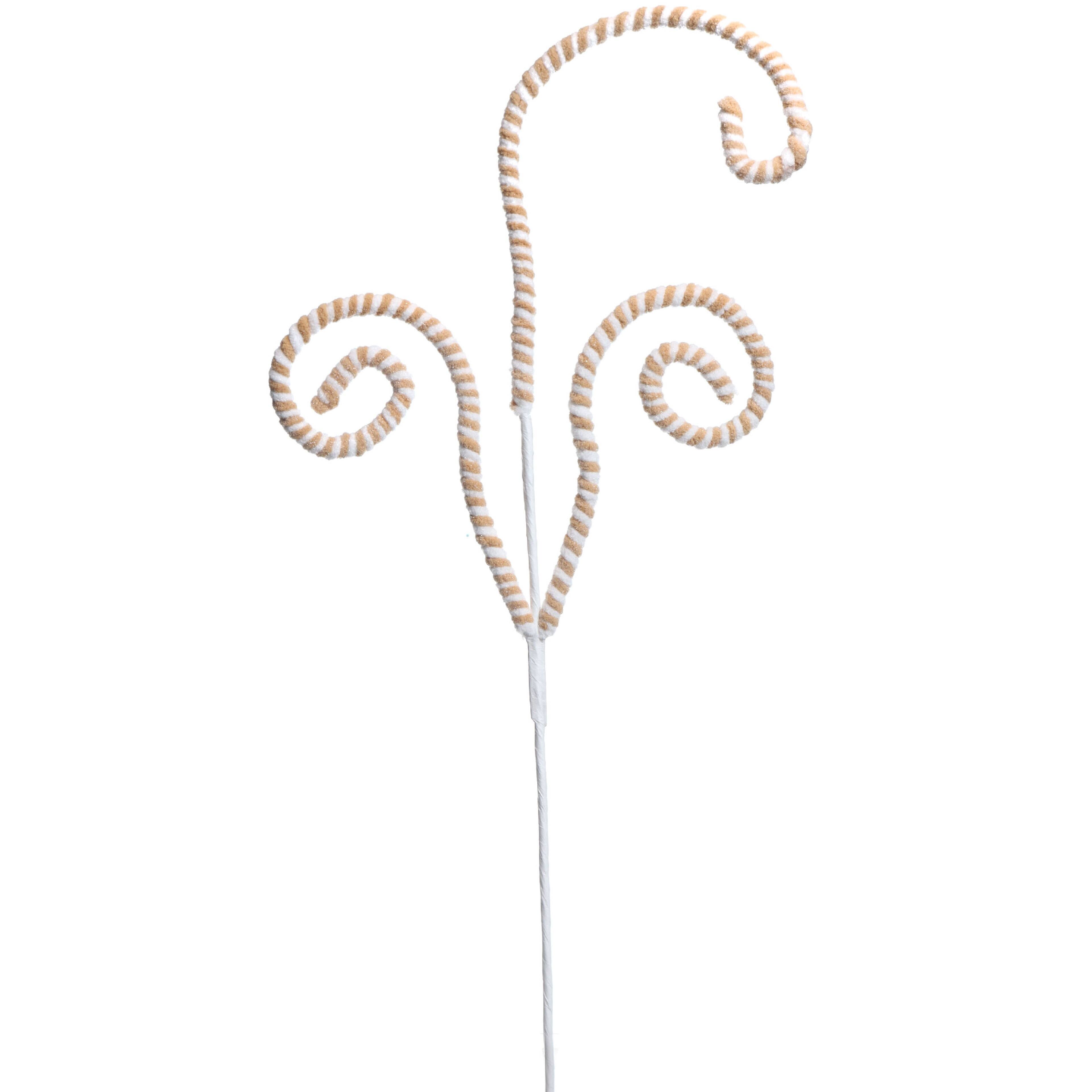 32&#x22; Brown &#x26; White Filler Stem by Ashland&#xAE;