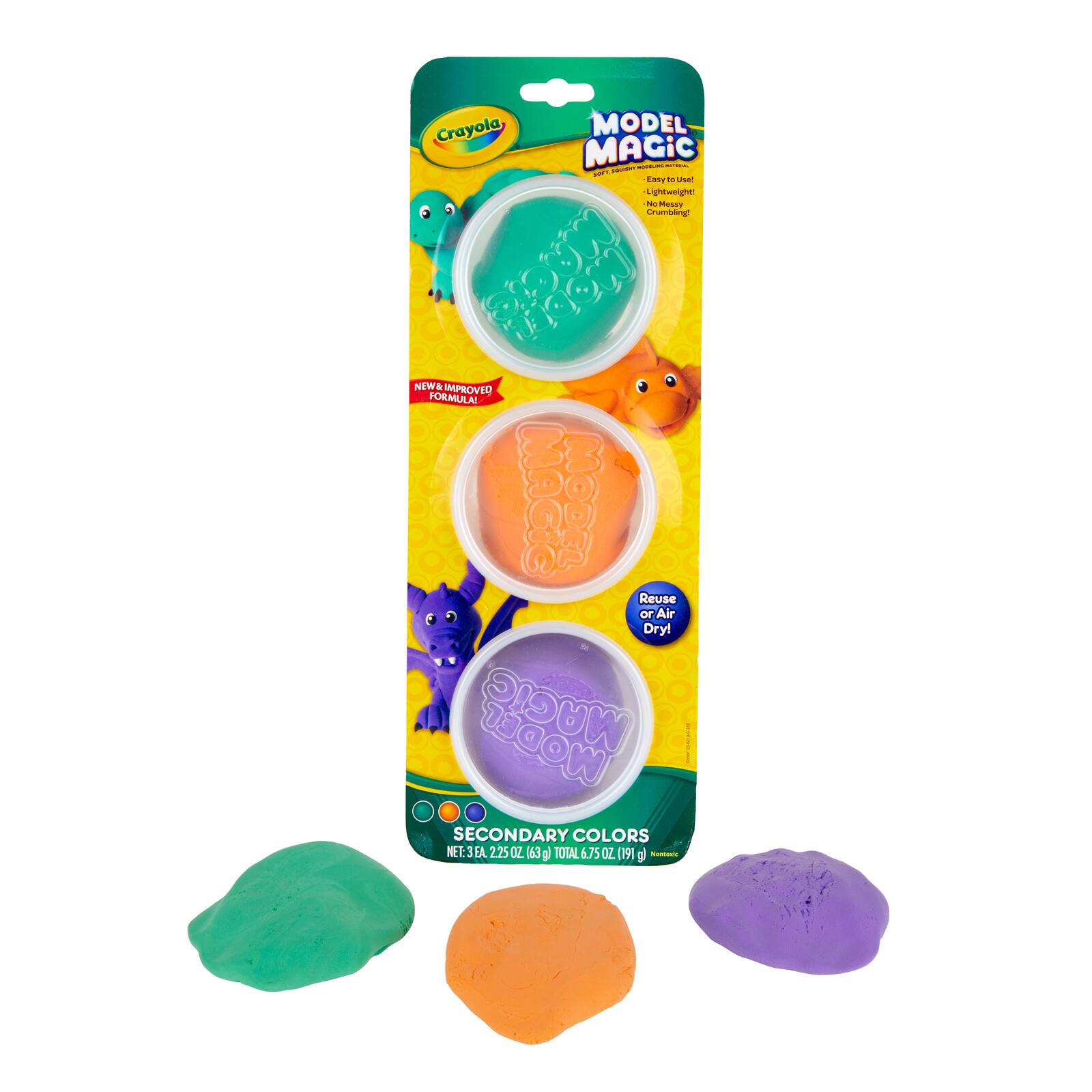 Download Crayola® Model Magic® Secondary Color Tubs