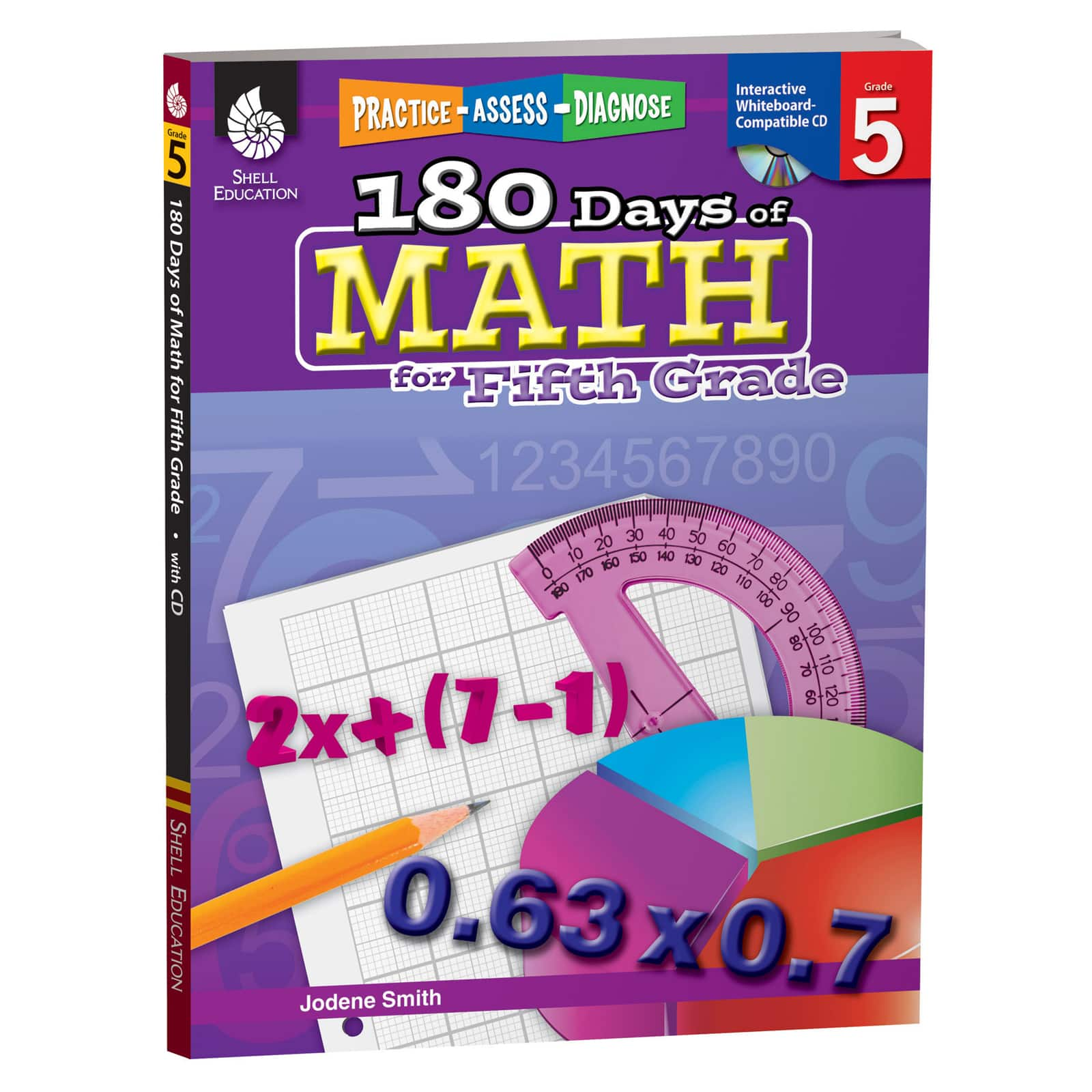 180 Days of Math Activity Book, Grade 5